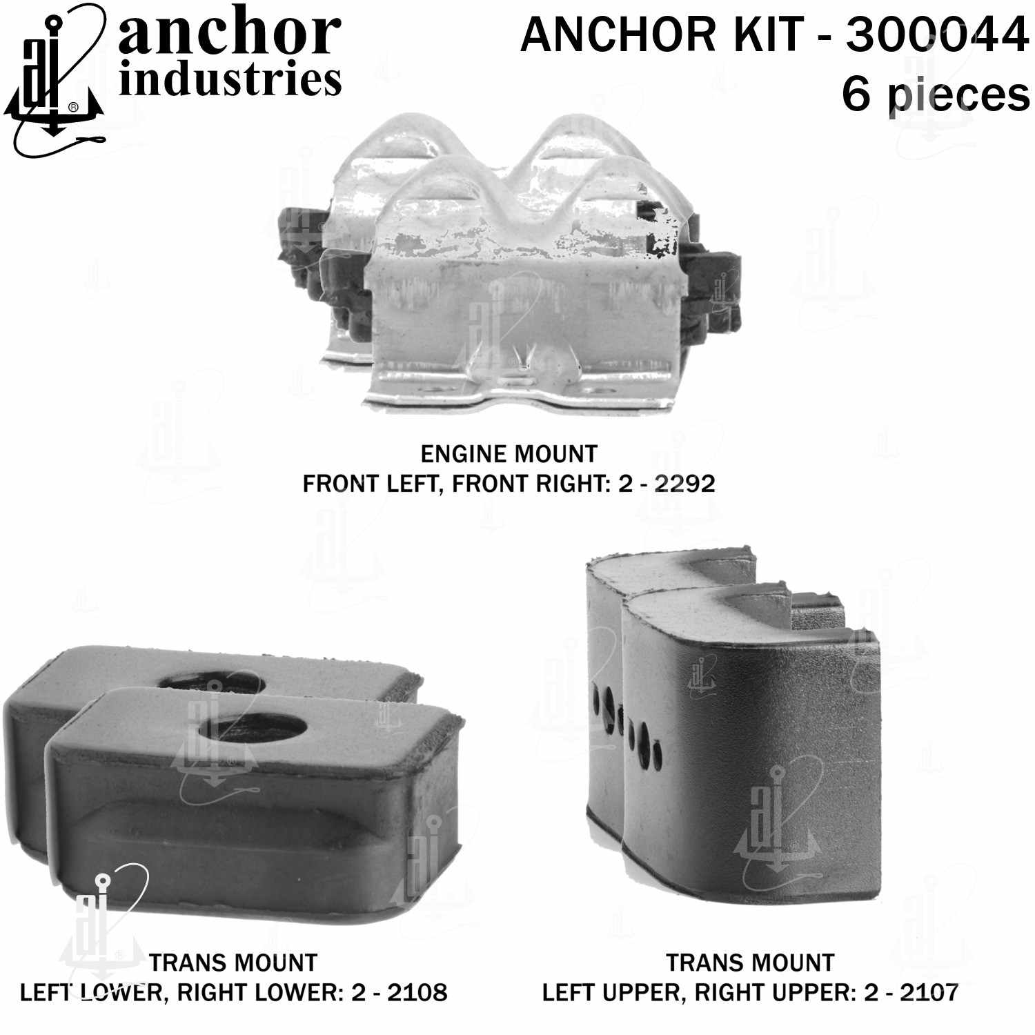 Anchor Engine Mount Kit 300044