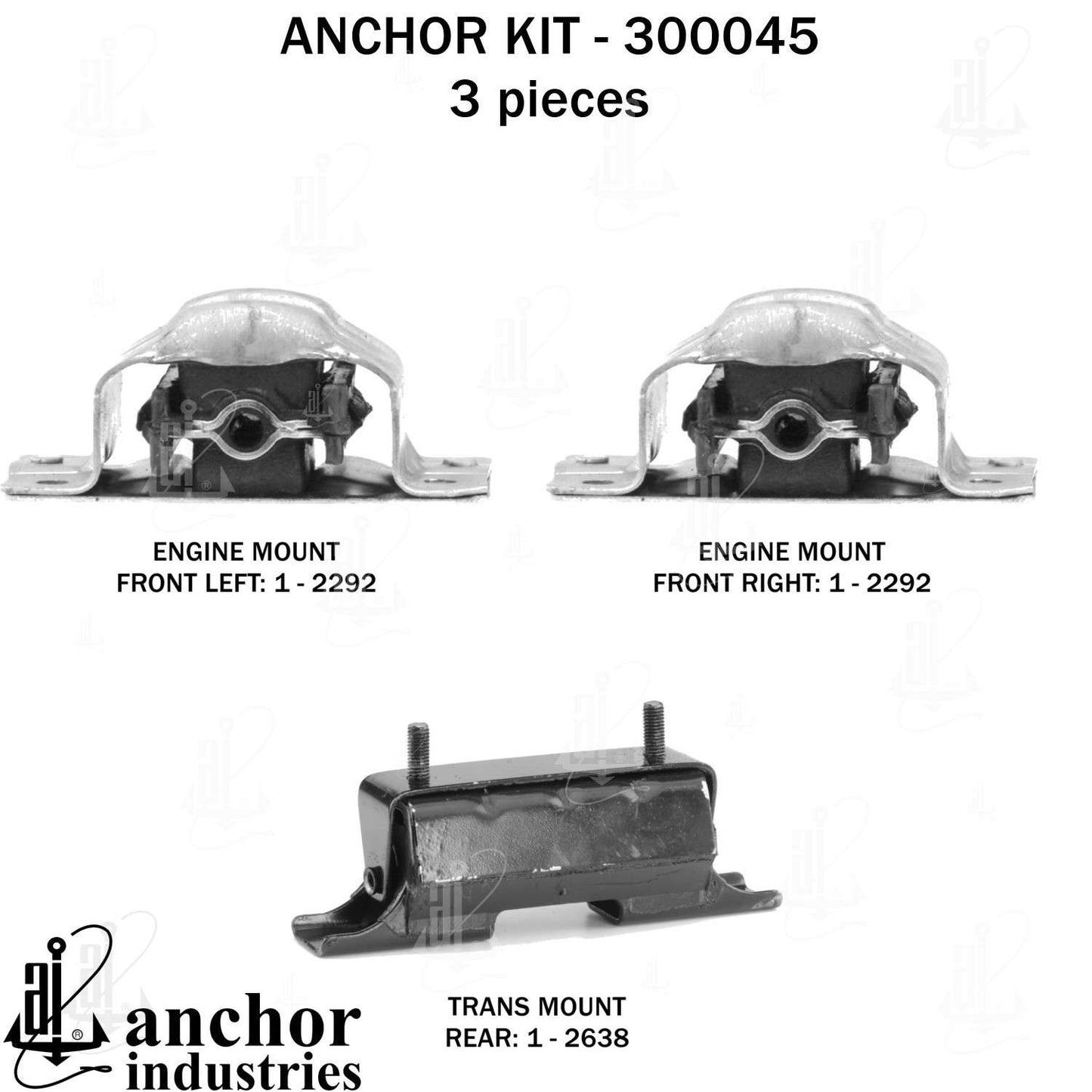 Anchor Engine Mount Kit 300045