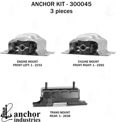 Anchor Engine Mount Kit 300045