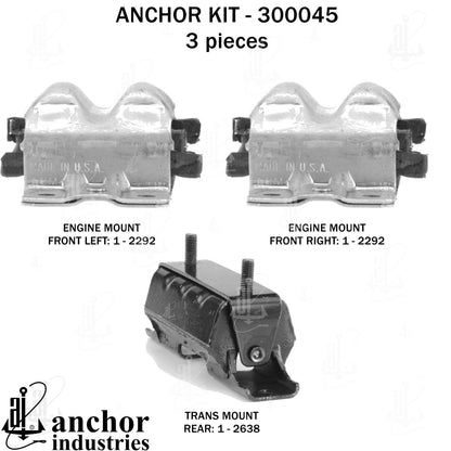 Anchor Engine Mount Kit 300045