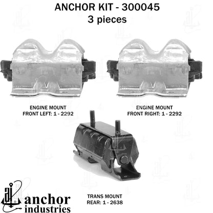 Anchor Engine Mount Kit 300045