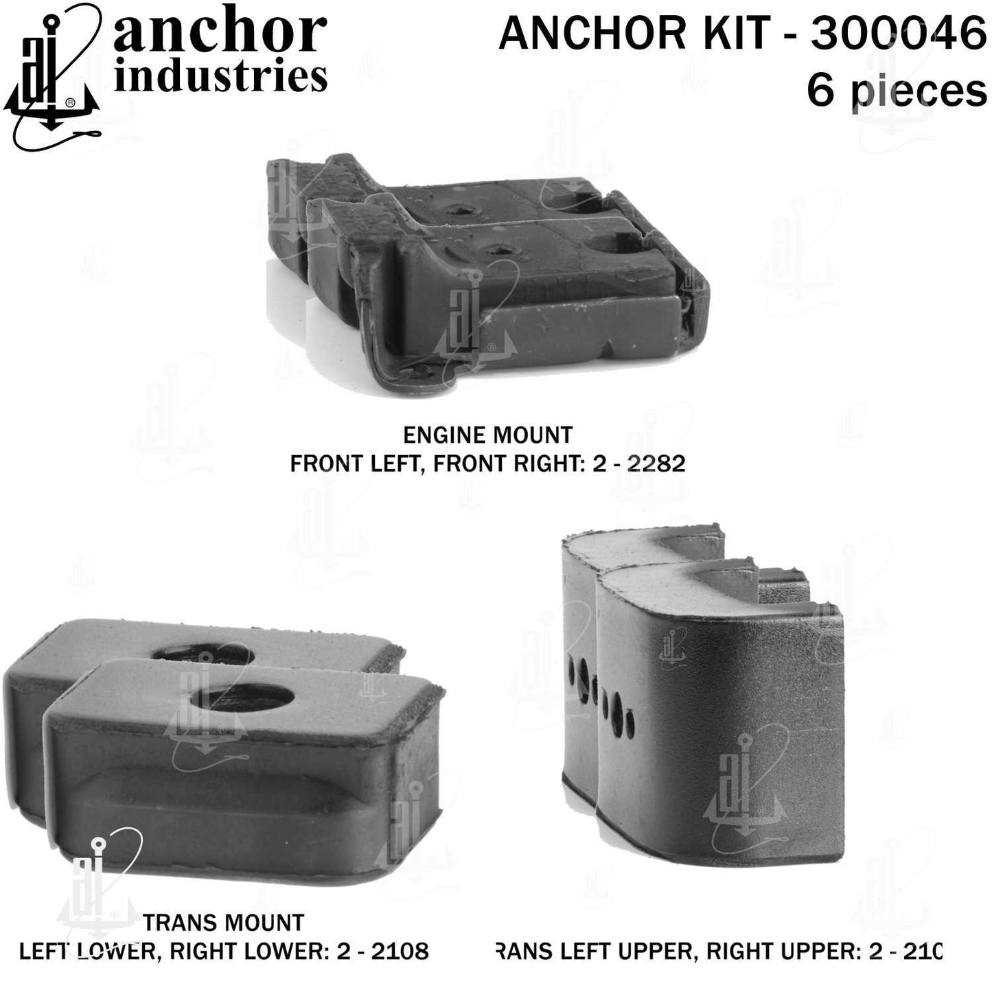 Anchor Engine Mount Kit 300046