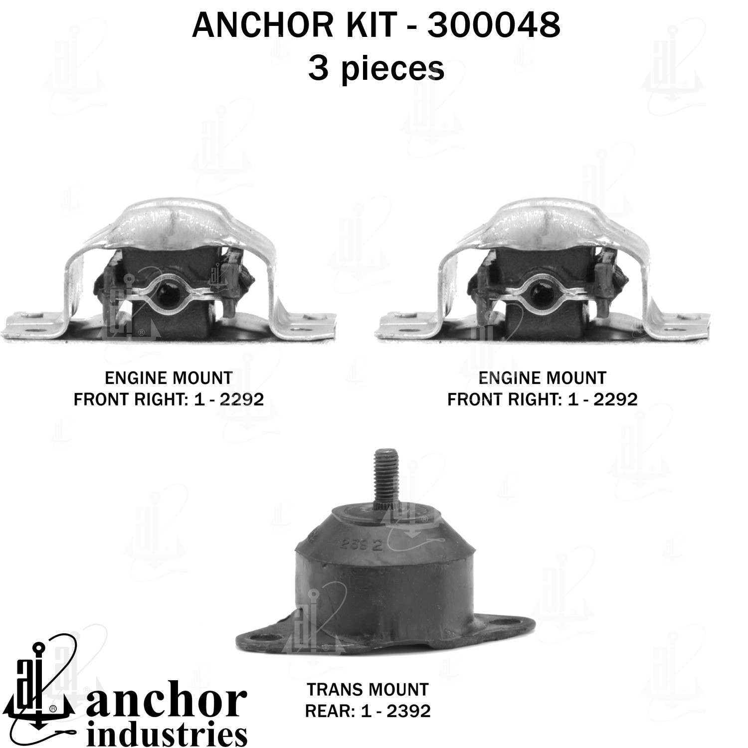 Anchor Engine Mount Kit 300048