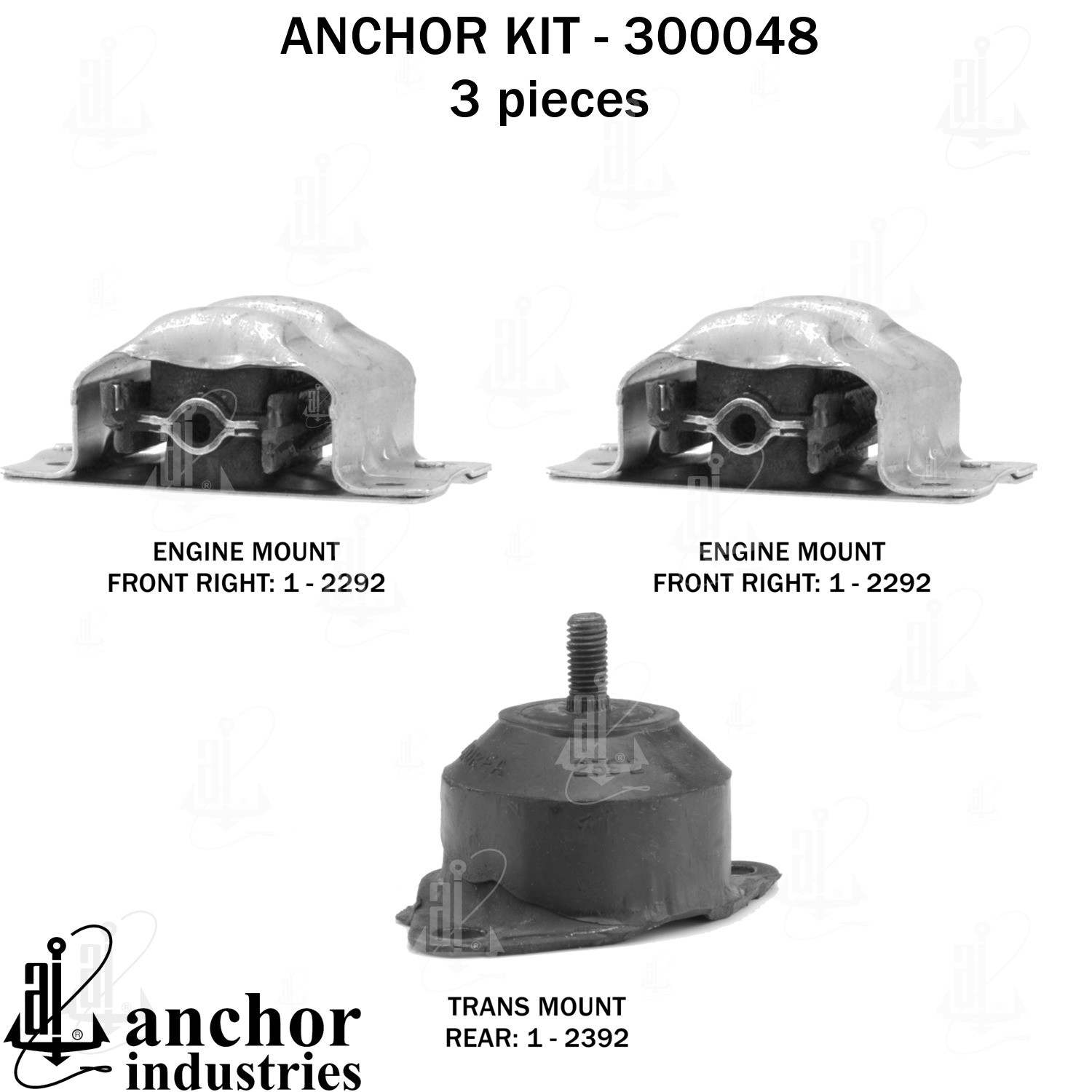 Anchor Engine Mount Kit 300048