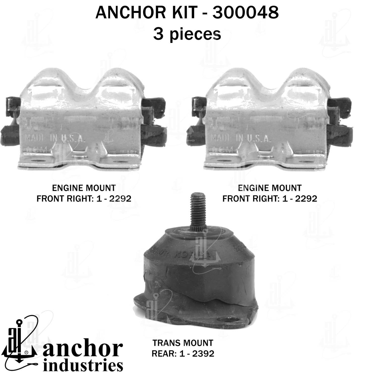 Anchor Engine Mount Kit 300048