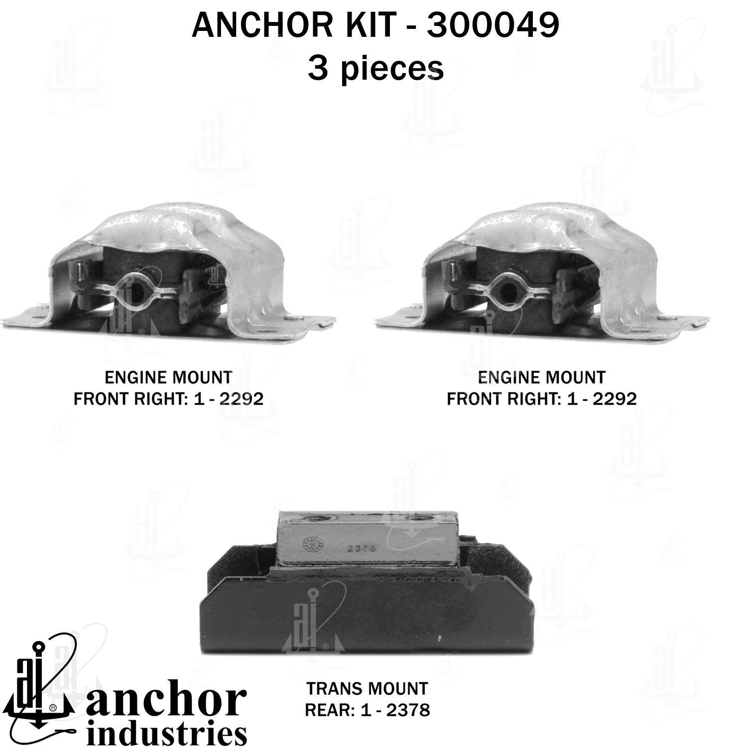 Anchor Engine Mount Kit 300049