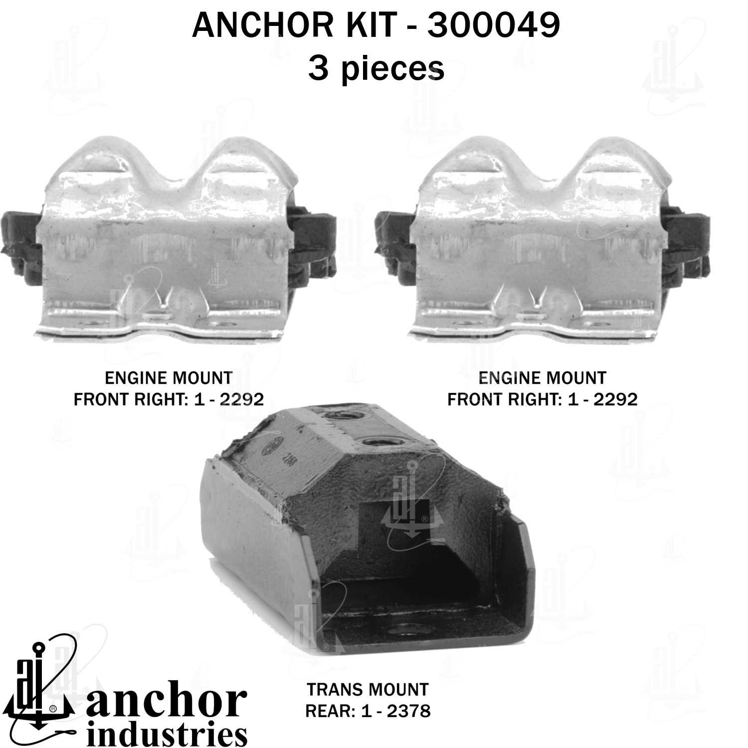 Anchor Engine Mount Kit 300049