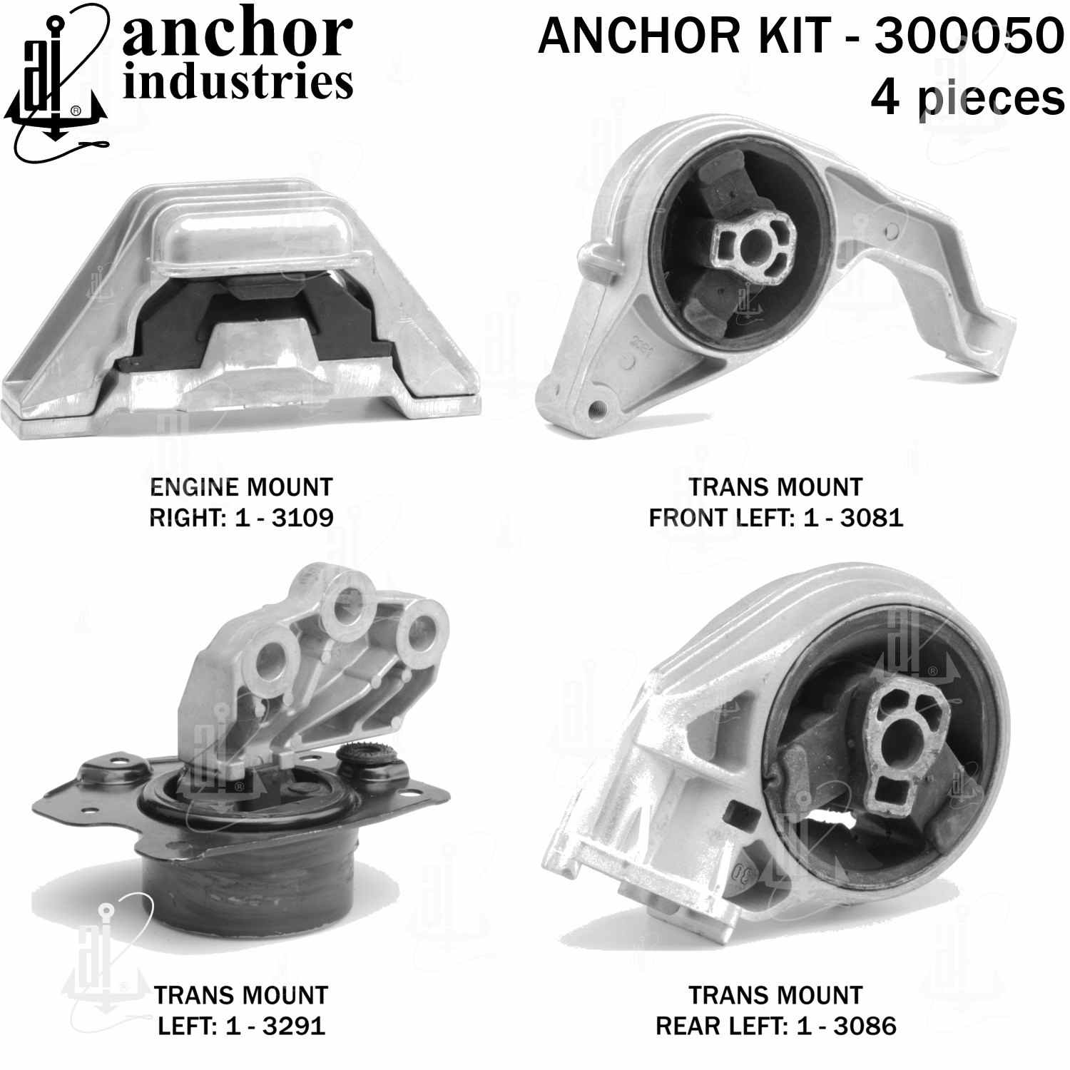 Anchor Engine Mount Kit 300050