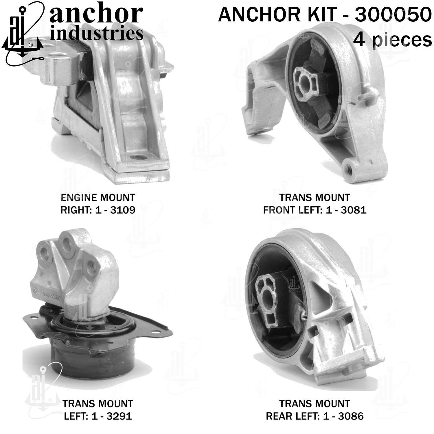 Anchor Engine Mount Kit 300050