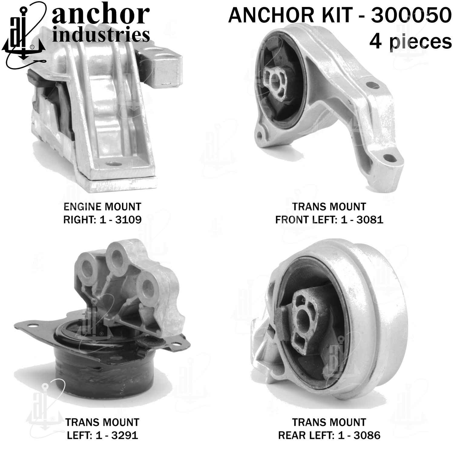 Anchor Engine Mount Kit 300050