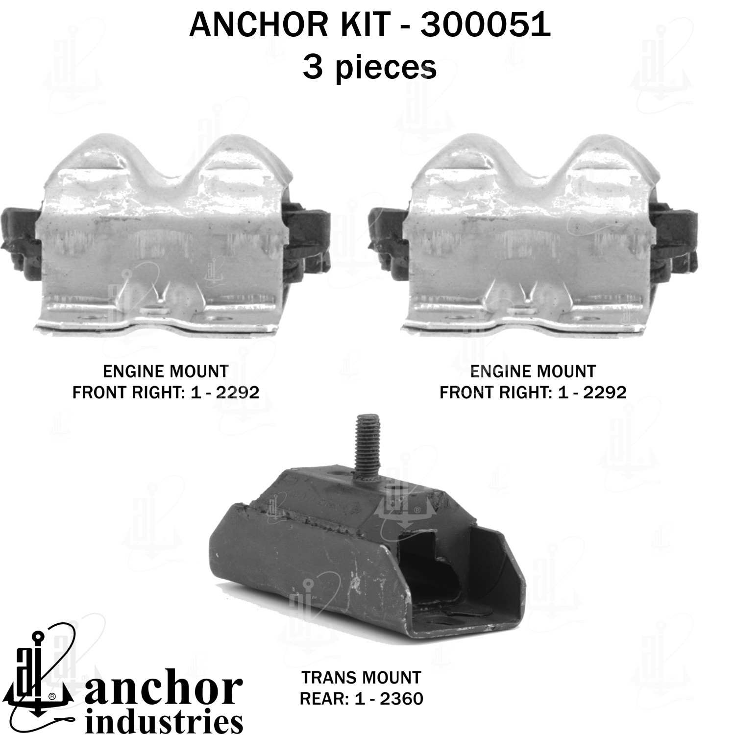 Anchor Engine Mount Kit 300051