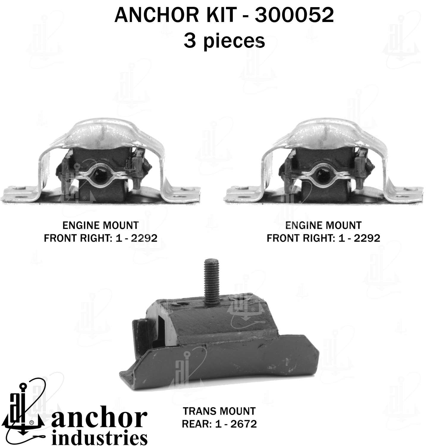 Anchor Engine Mount Kit 300052