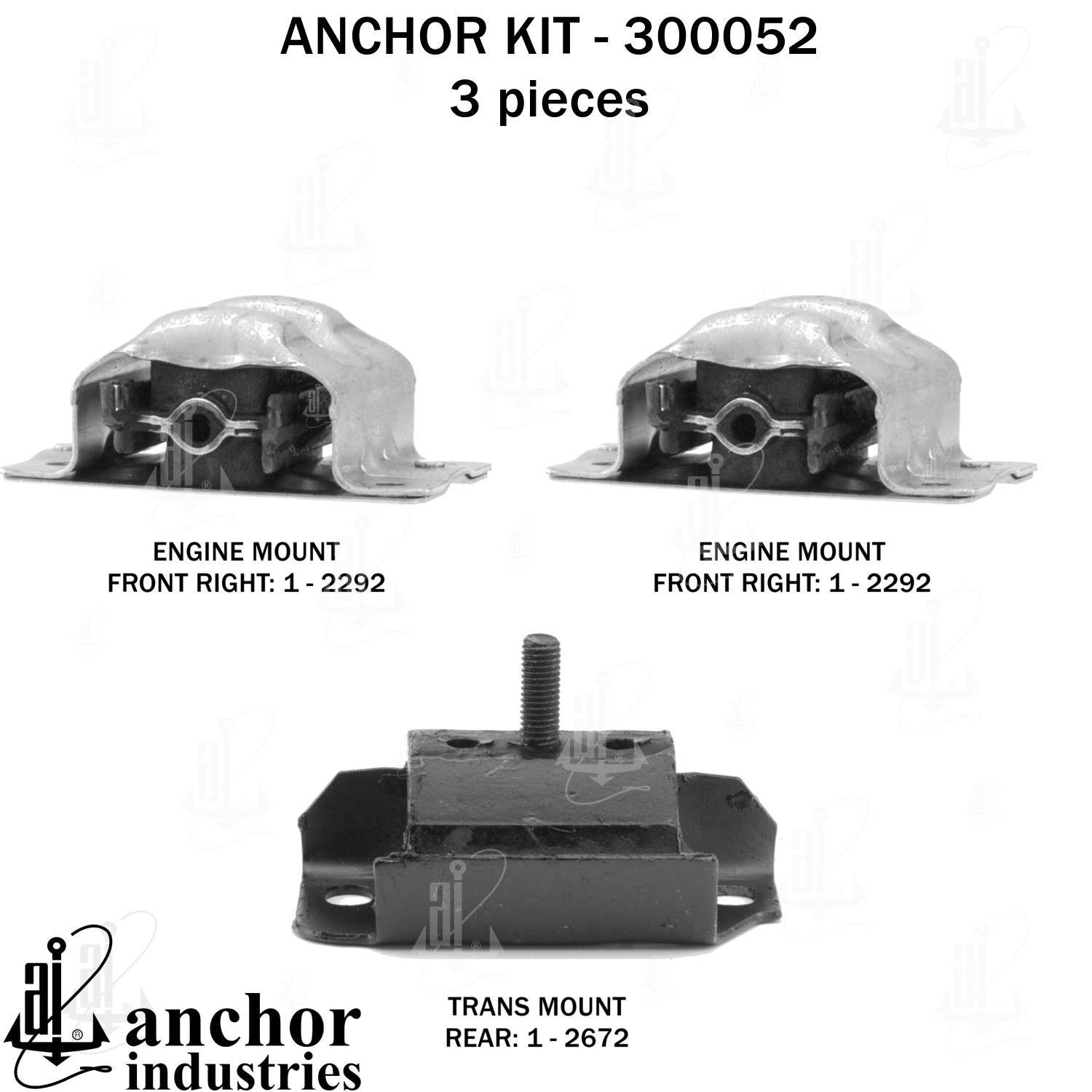 Anchor Engine Mount Kit 300052