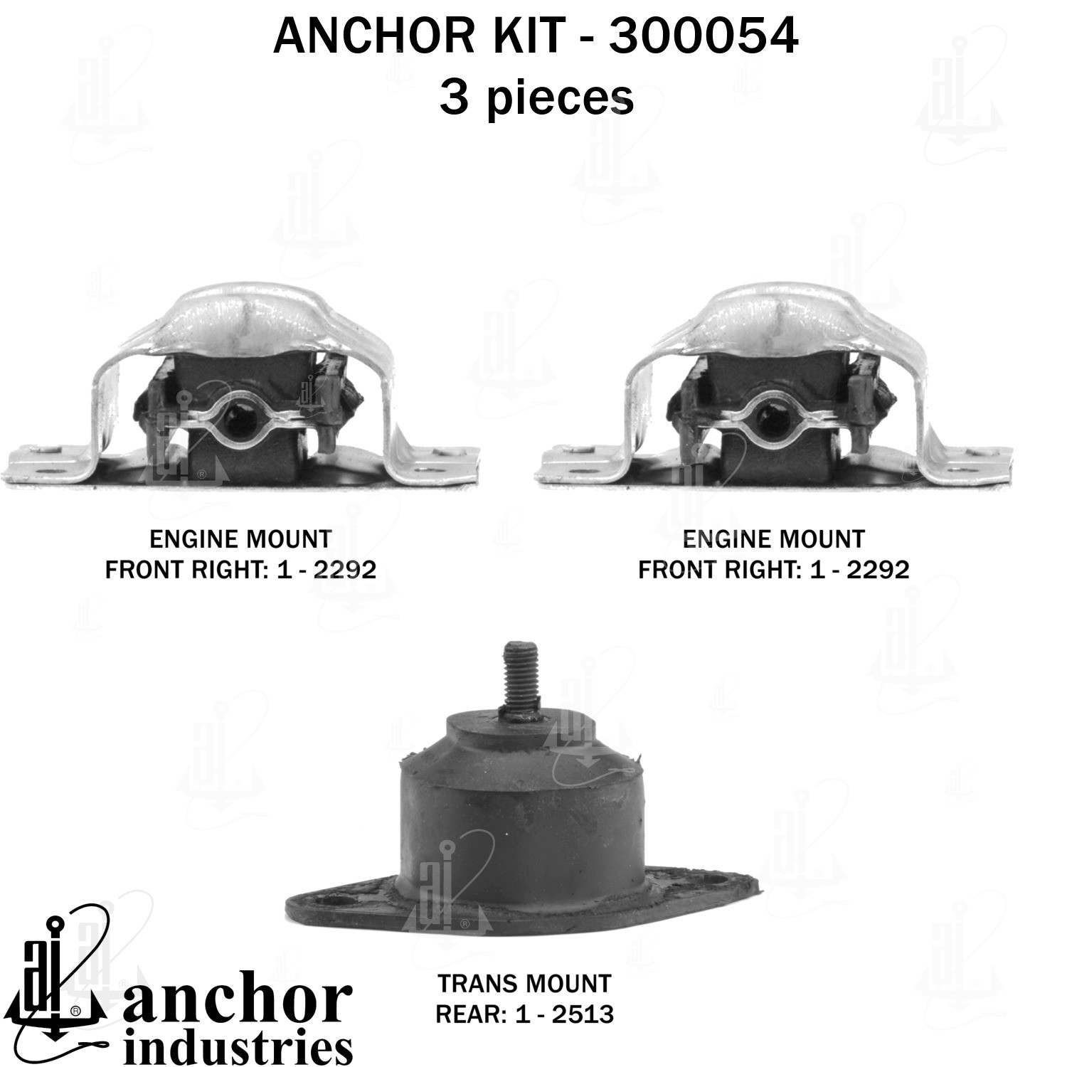 Anchor Engine Mount Kit 300054