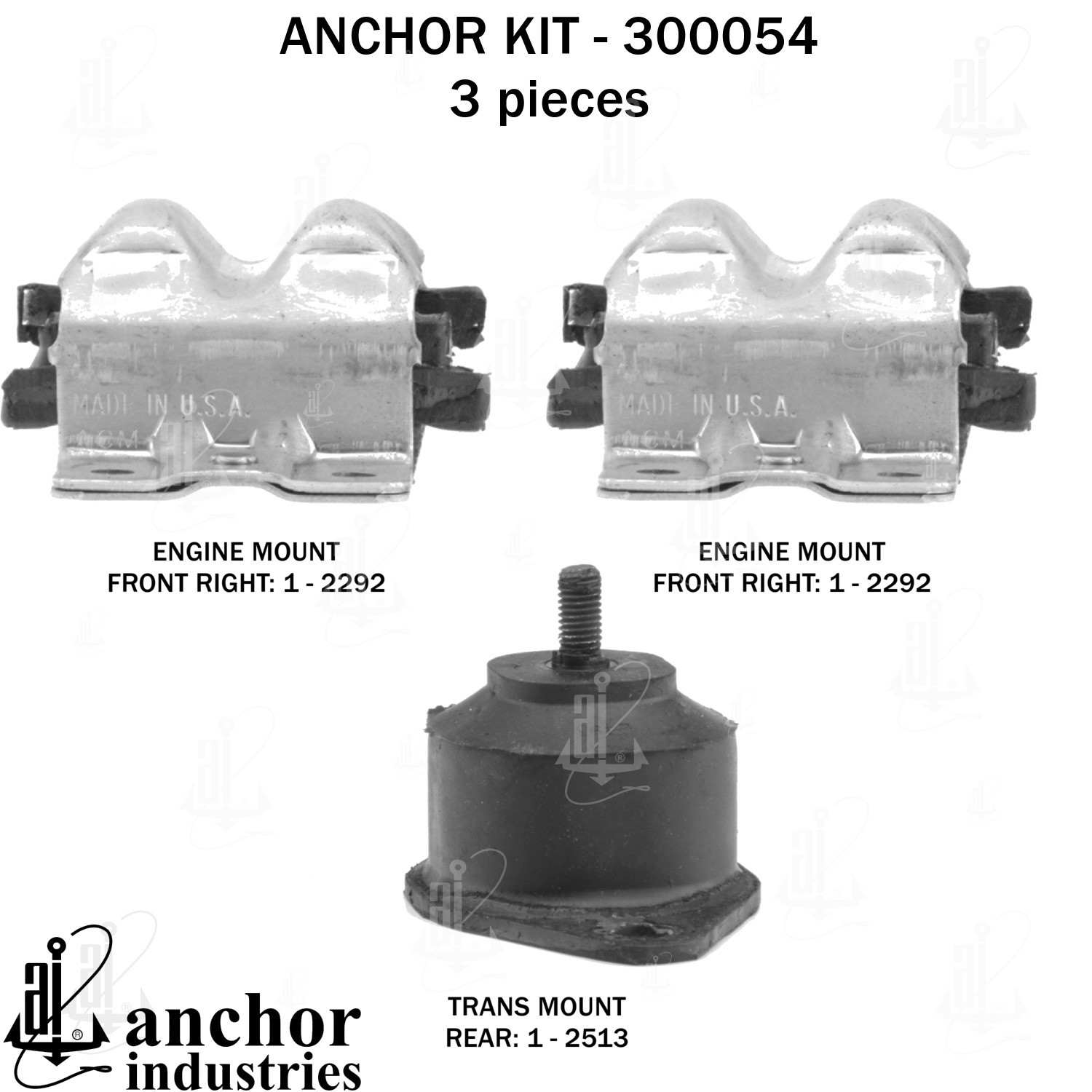 Anchor Engine Mount Kit 300054