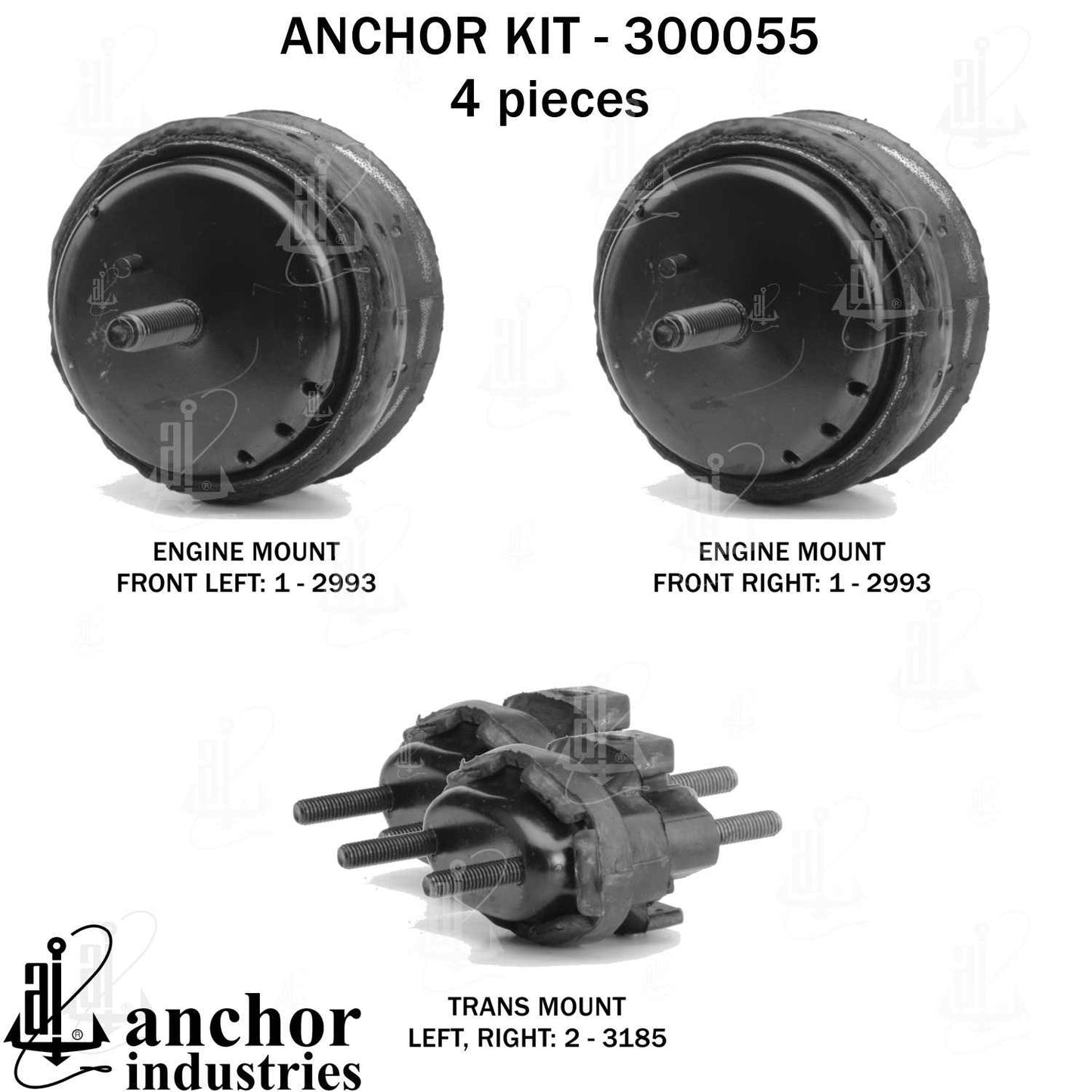 Anchor Engine Mount Kit 300055