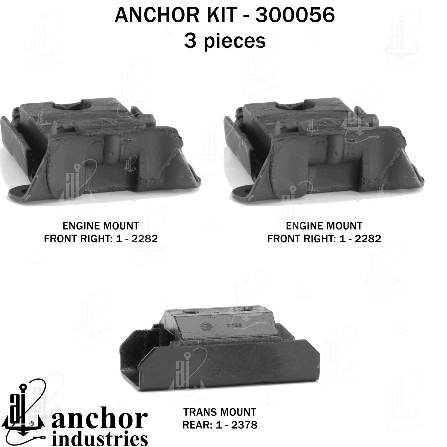 Anchor Engine Mount Kit 300056