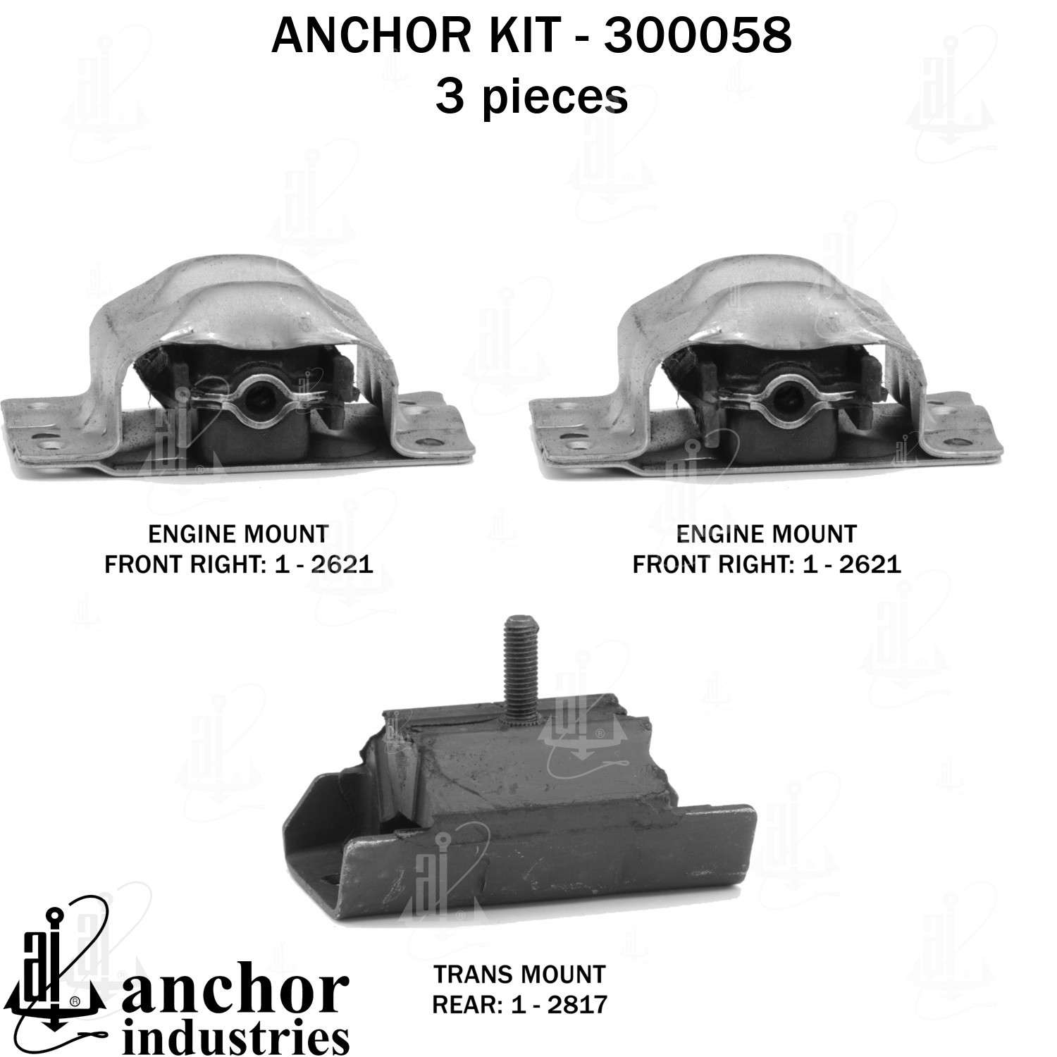 Anchor Engine Mount Kit 300058