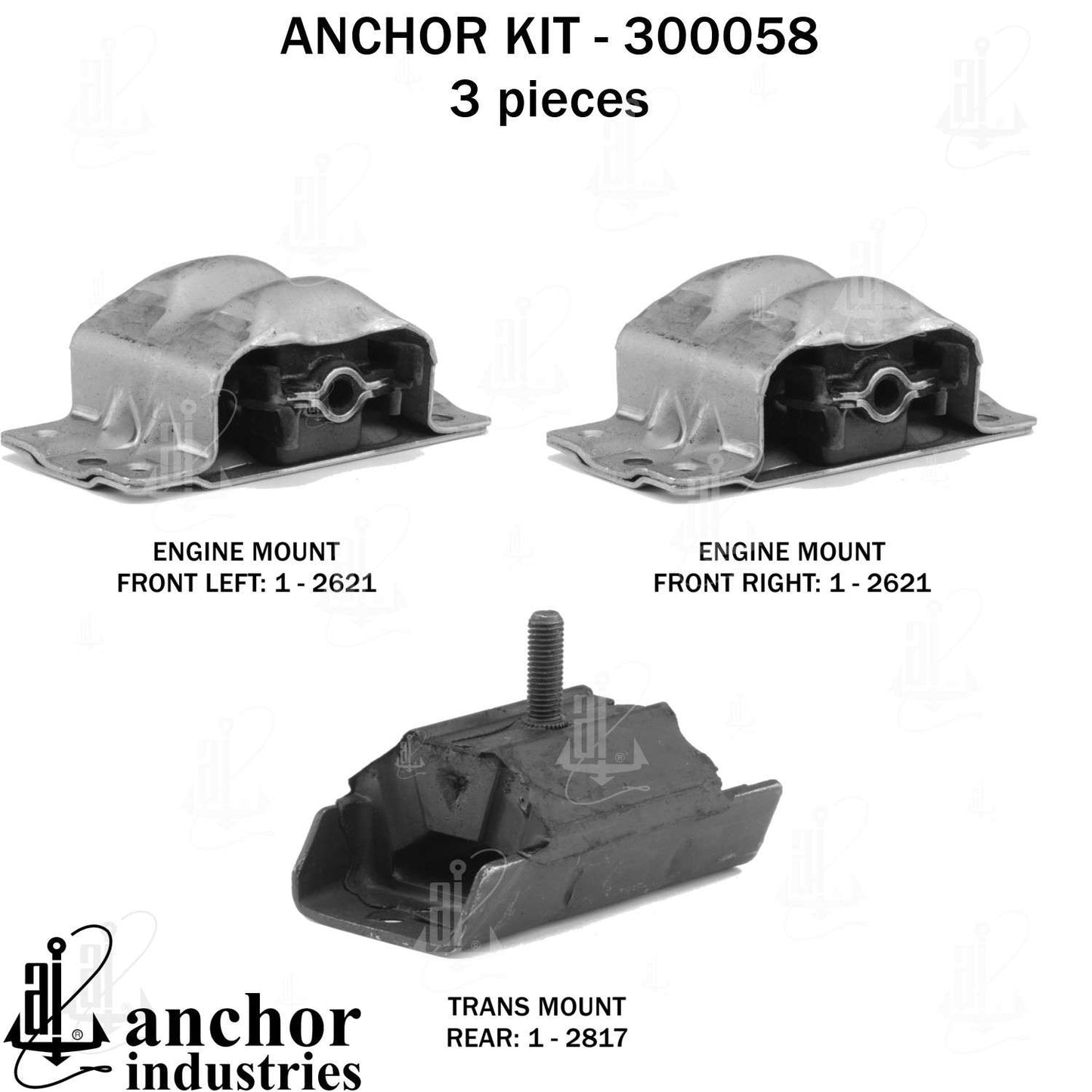 Anchor Engine Mount Kit 300058