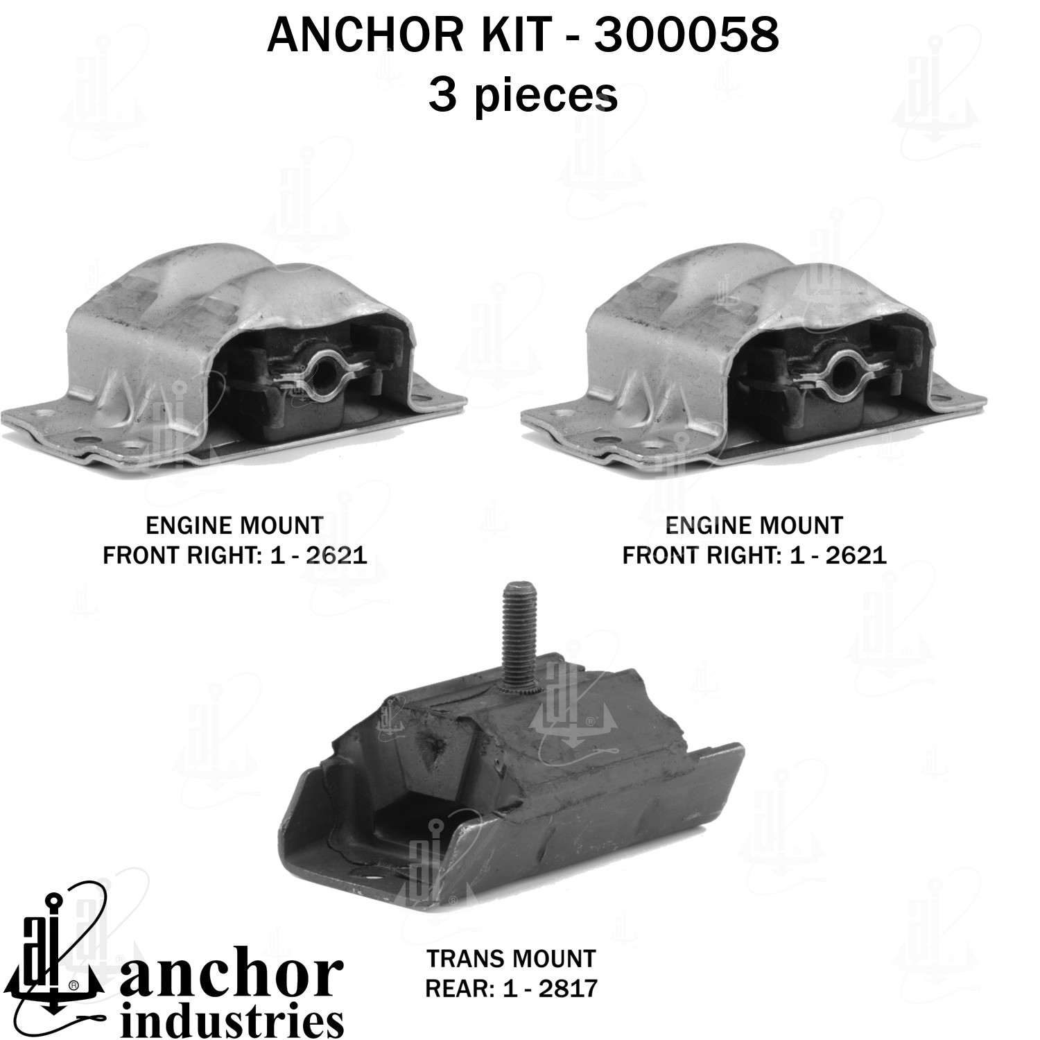 Anchor Engine Mount Kit 300058