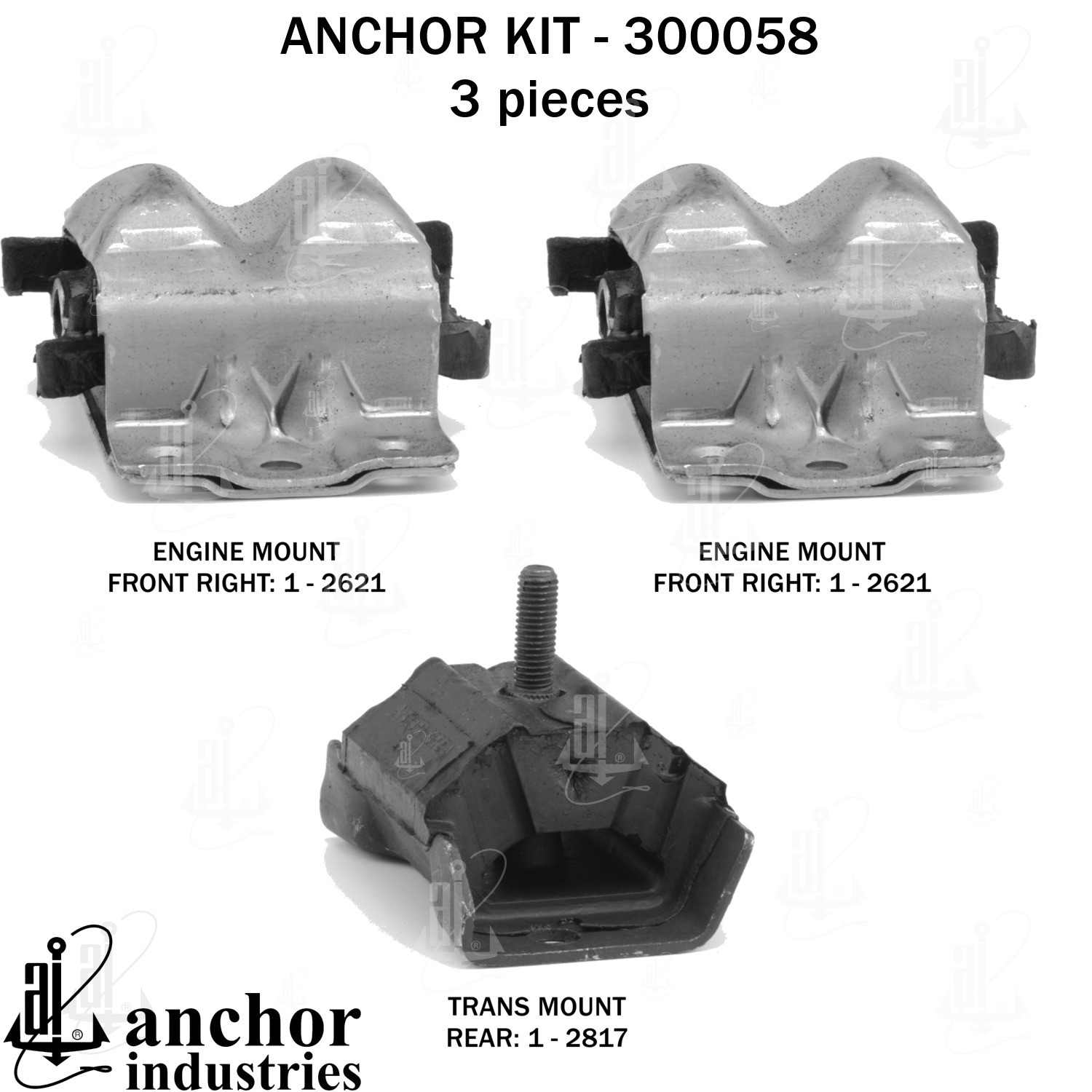 Anchor Engine Mount Kit 300058