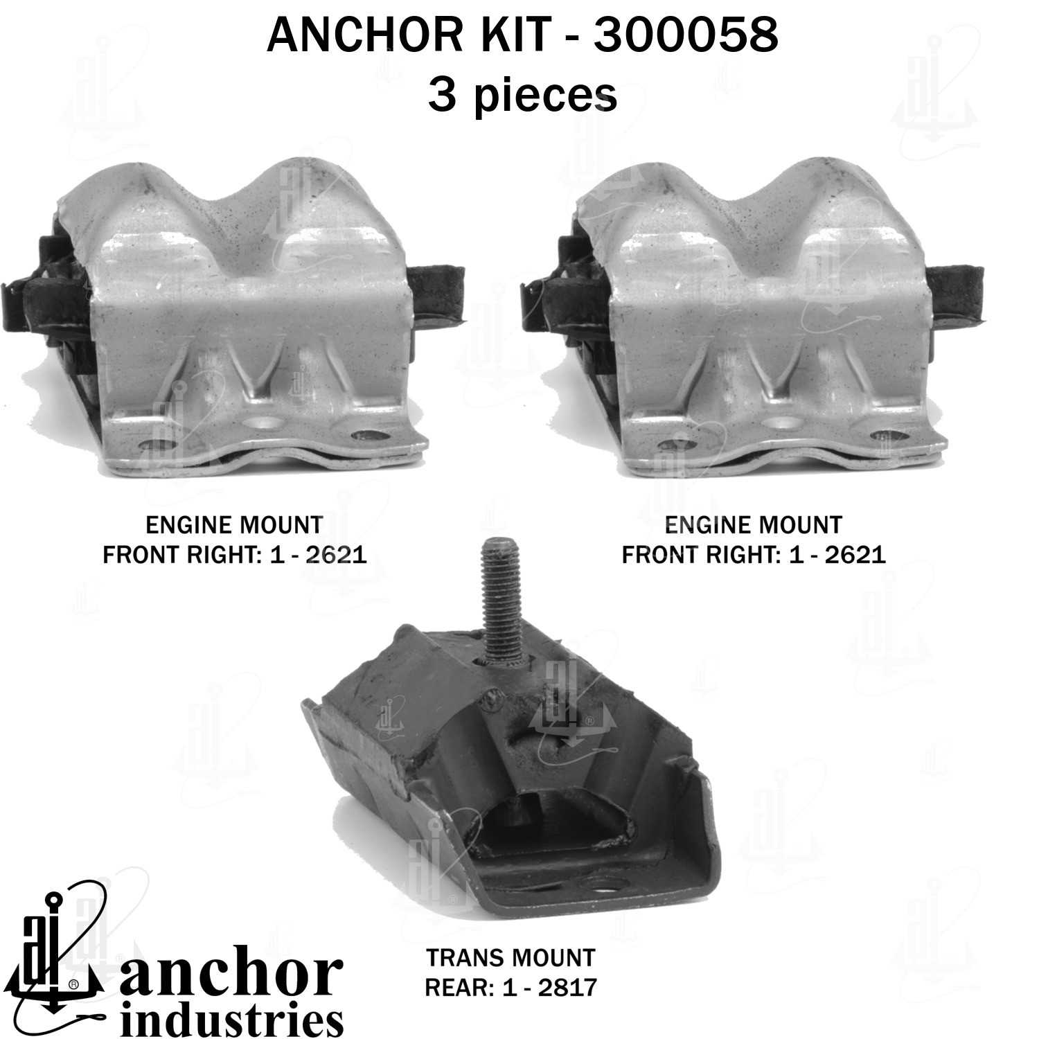 Anchor Engine Mount Kit 300058