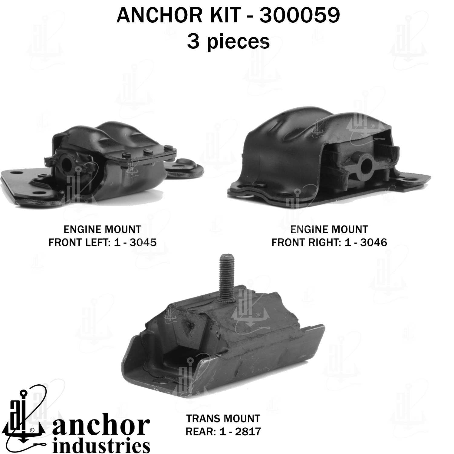 Anchor Engine Mount Kit 300059