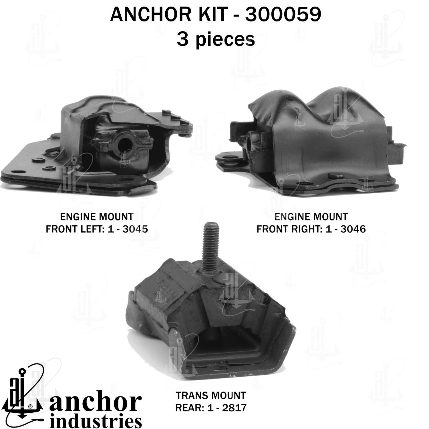 Anchor Engine Mount Kit 300059