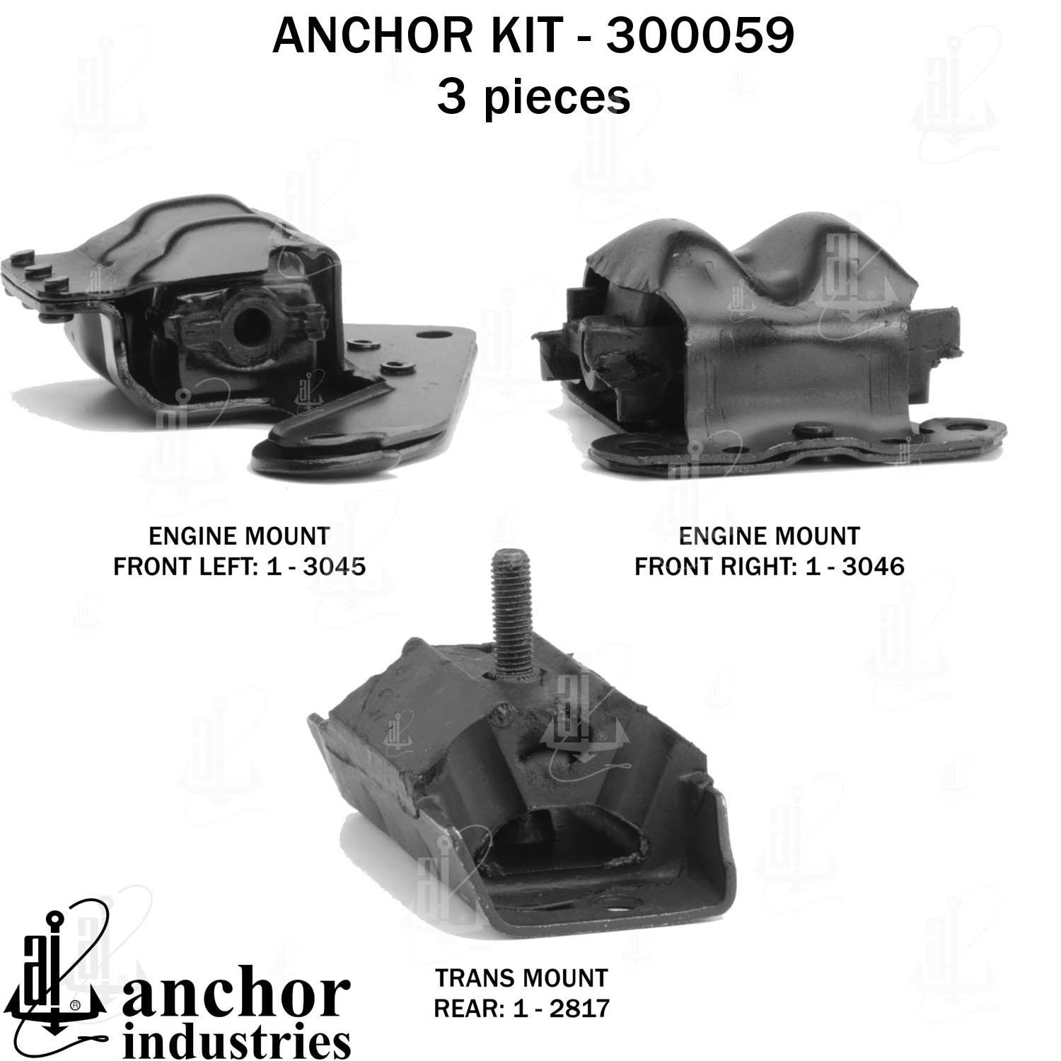 Anchor Engine Mount Kit 300059