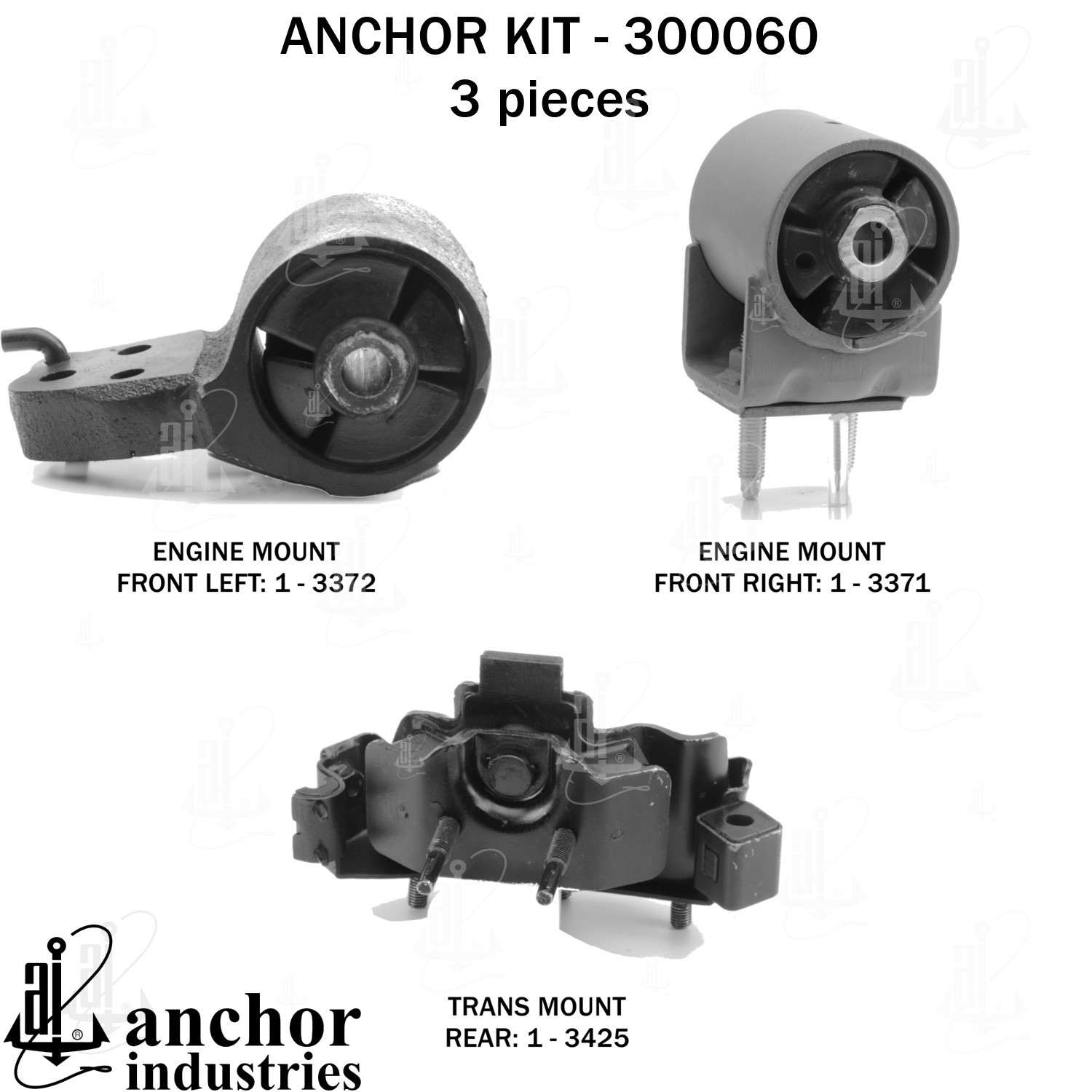 Anchor Engine Mount Kit 300060