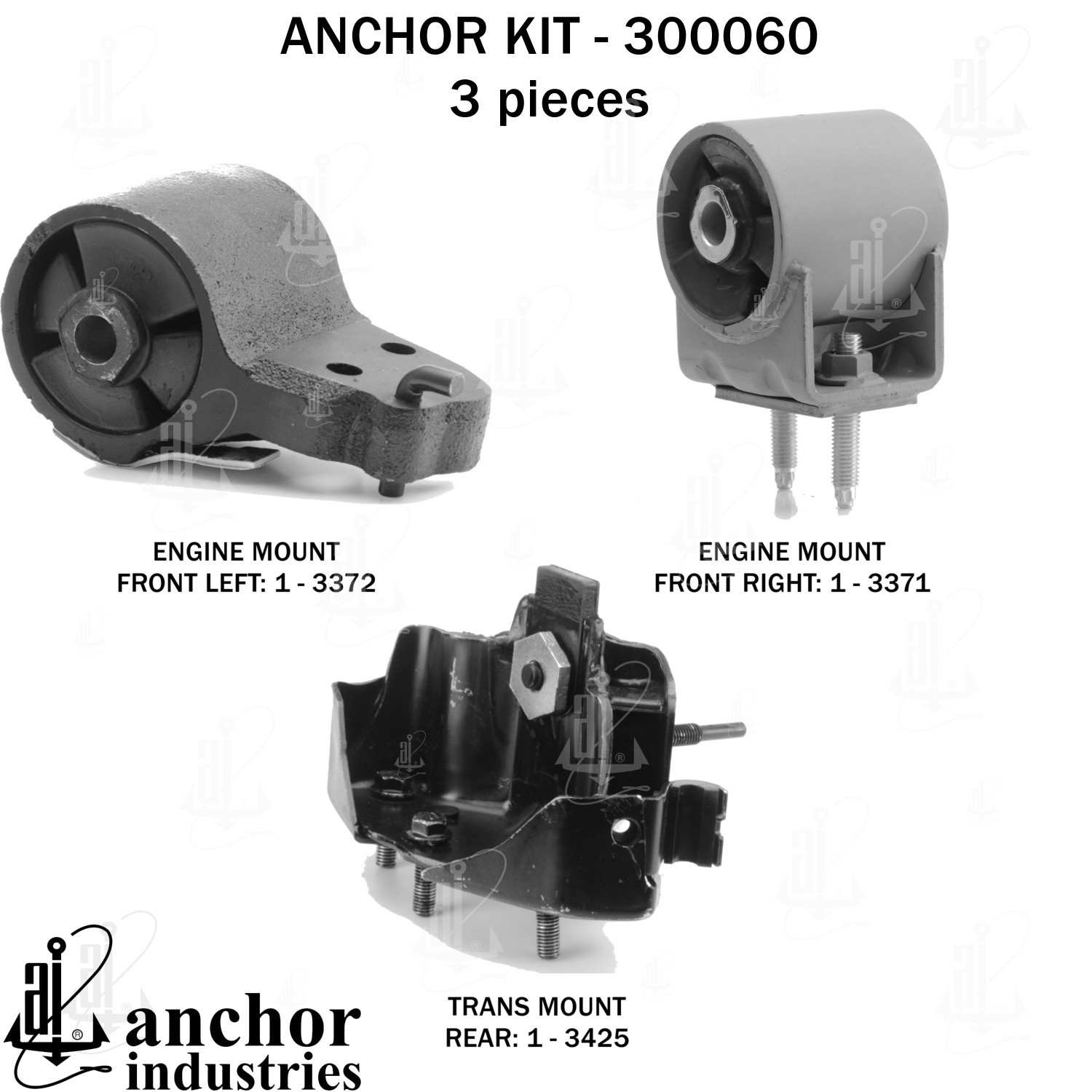 Anchor Engine Mount Kit 300060