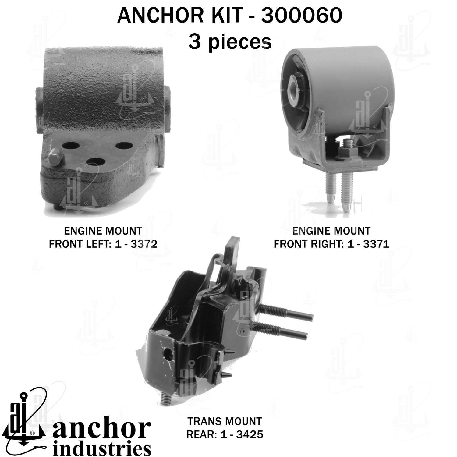 Anchor Engine Mount Kit 300060