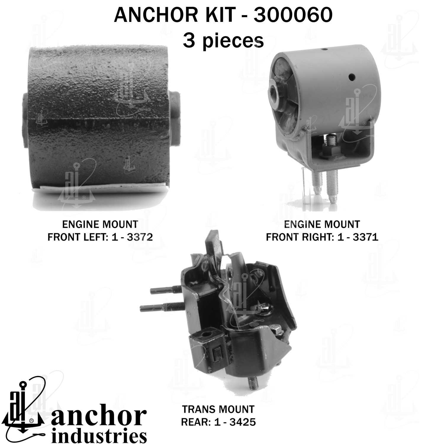 Anchor Engine Mount Kit 300060