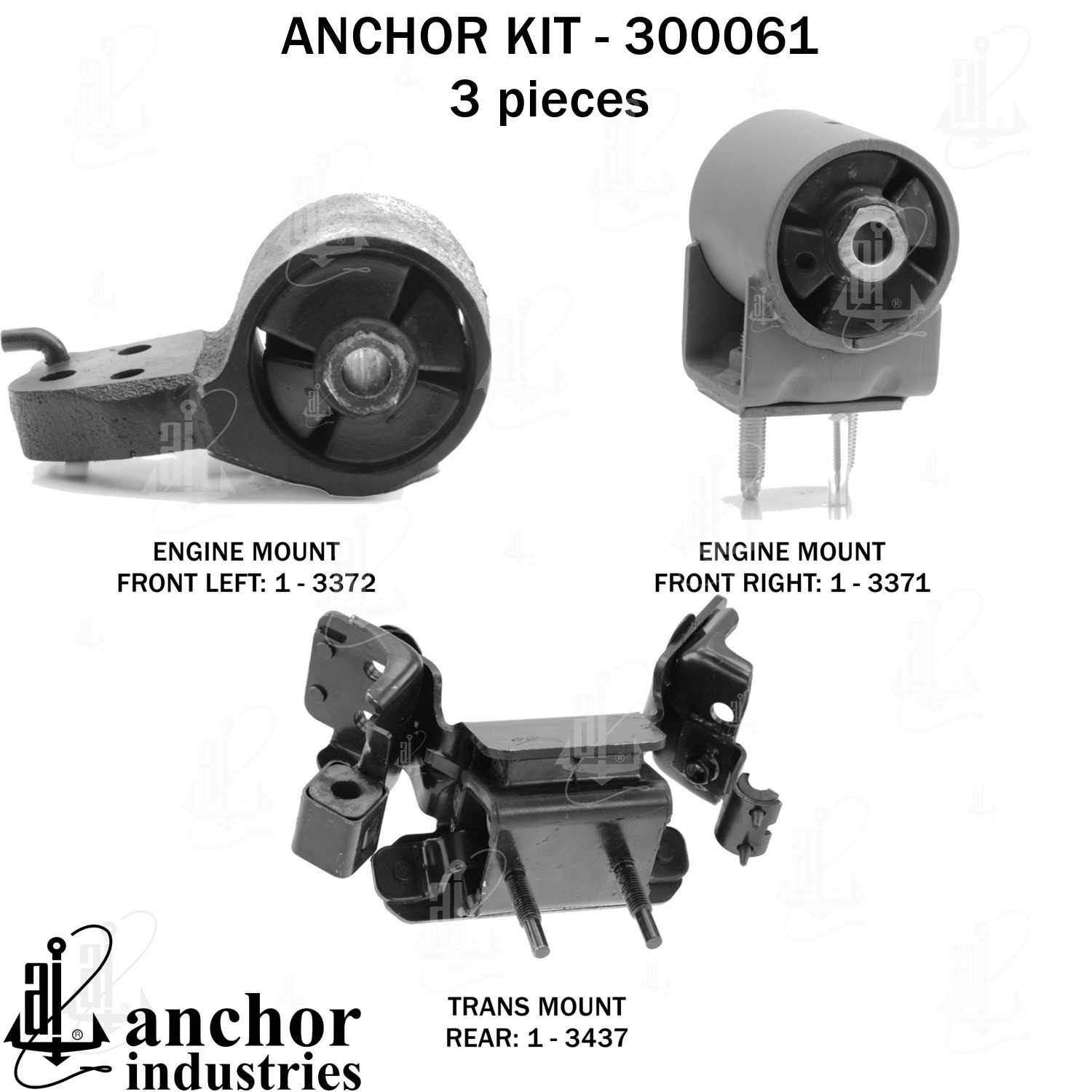 Anchor Engine Mount Kit 300061