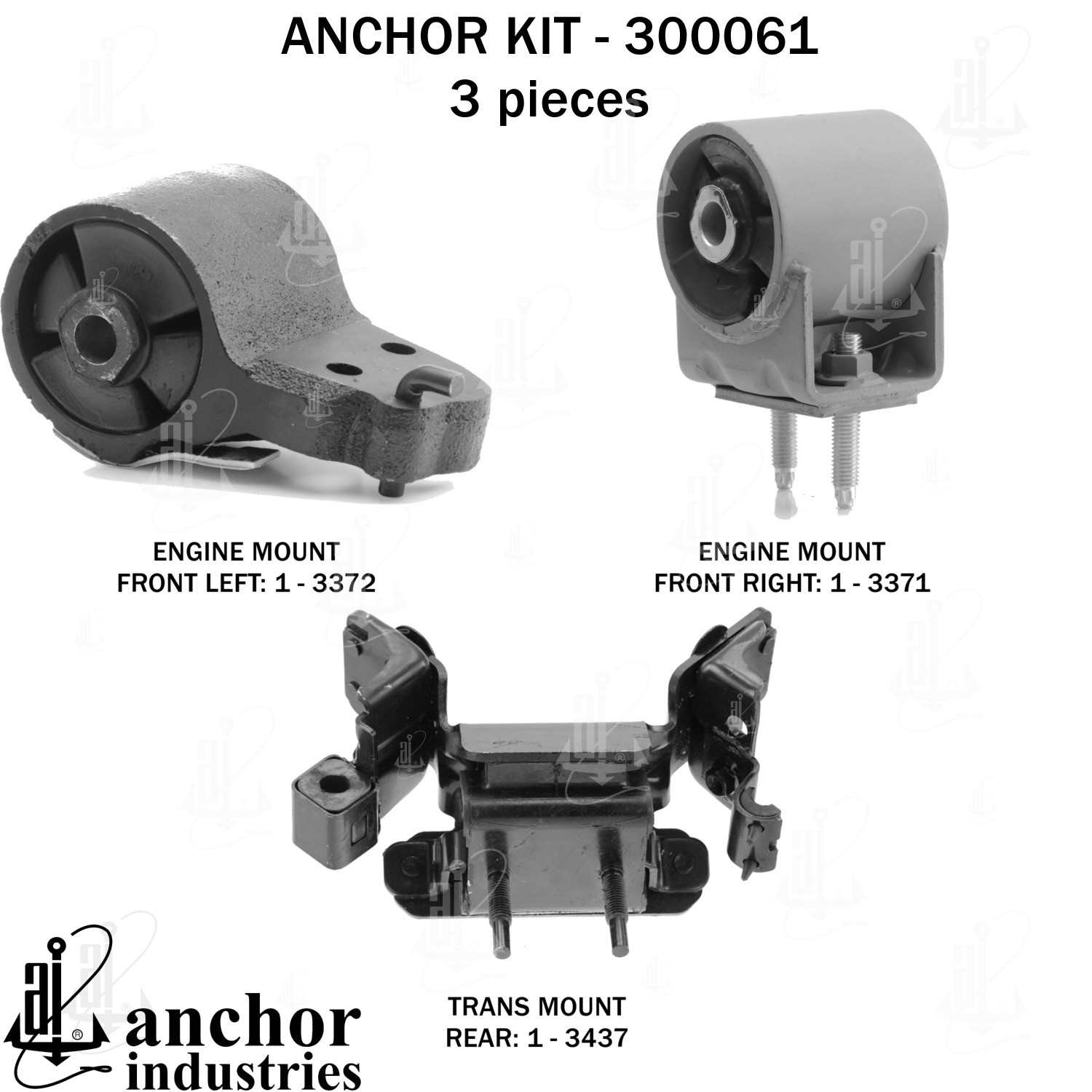 Anchor Engine Mount Kit 300061