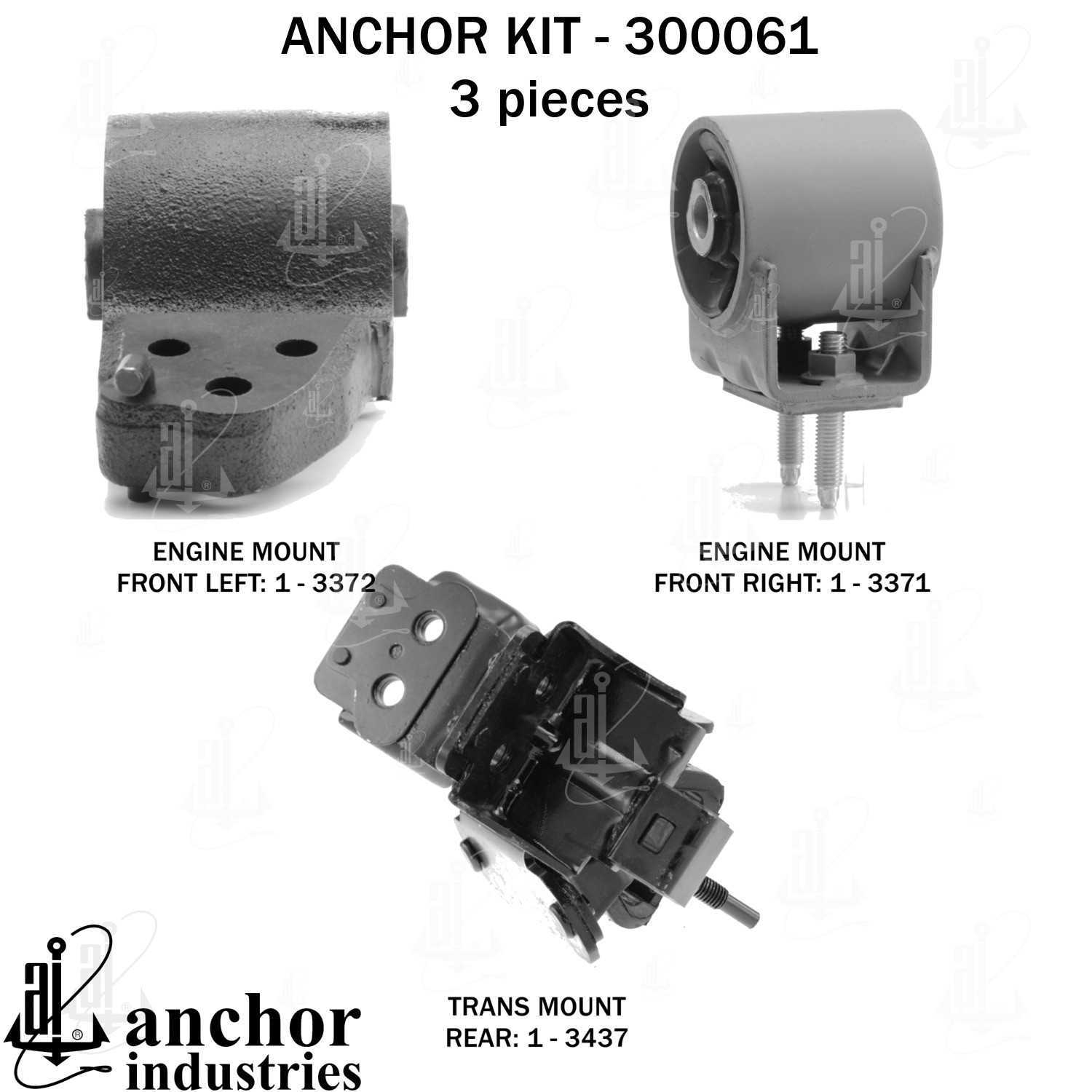 Anchor Engine Mount Kit 300061