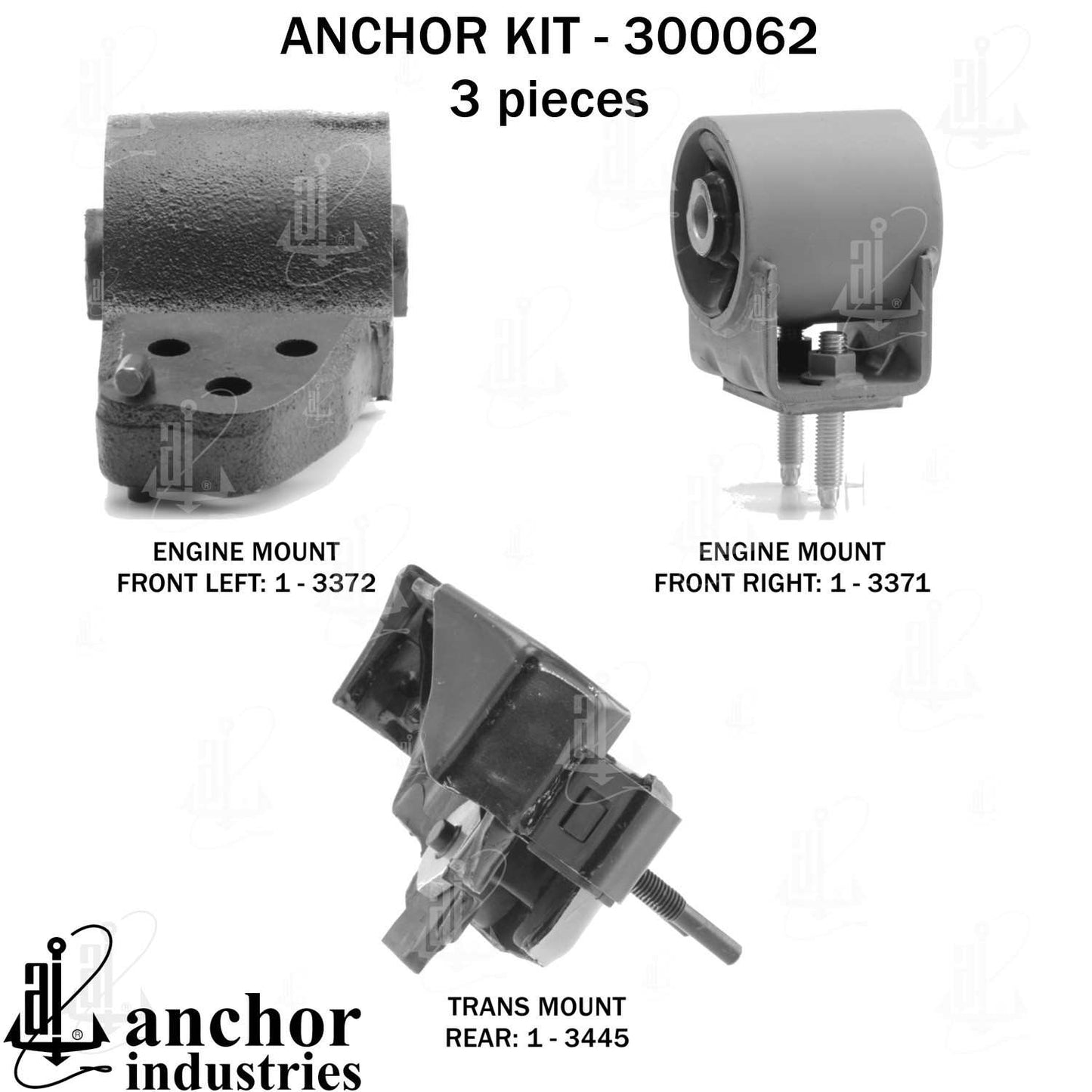 Anchor Engine Mount Kit 300062