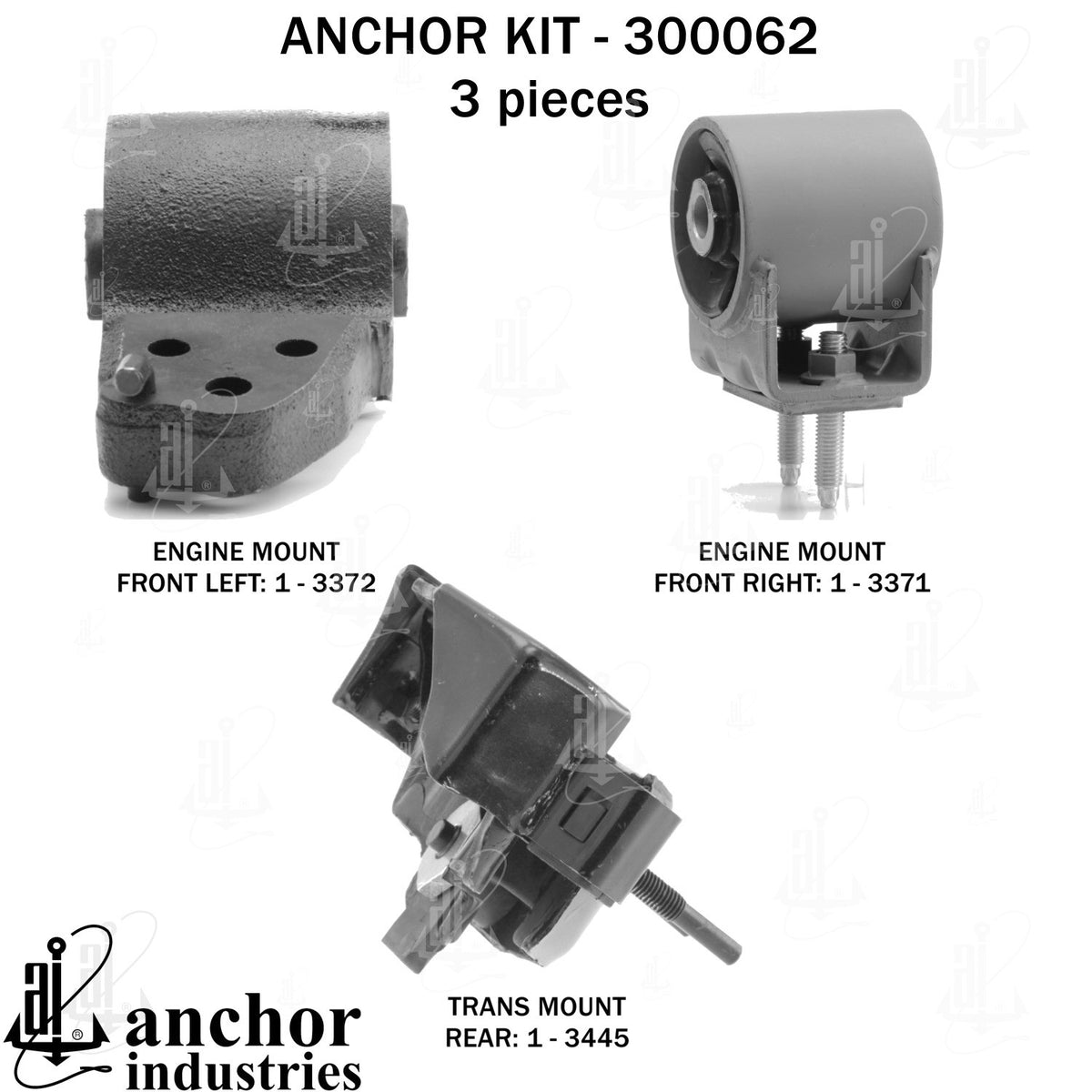 Anchor Engine Mount Kit 300062