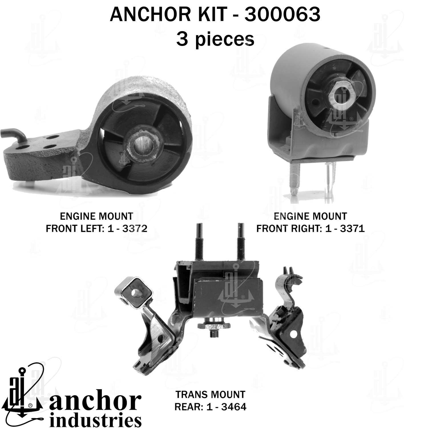 Anchor Engine Mount Kit 300063