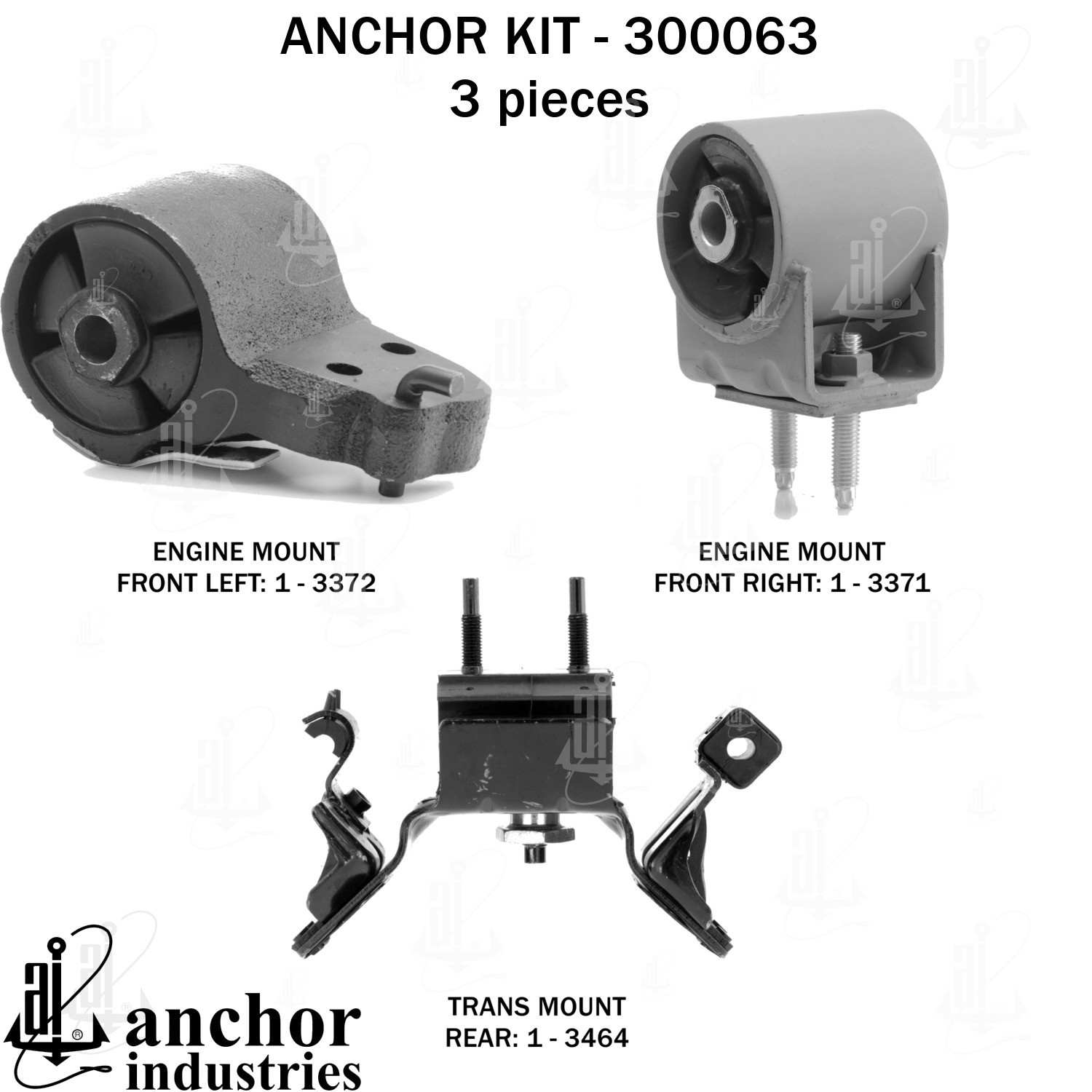 Anchor Engine Mount Kit 300063