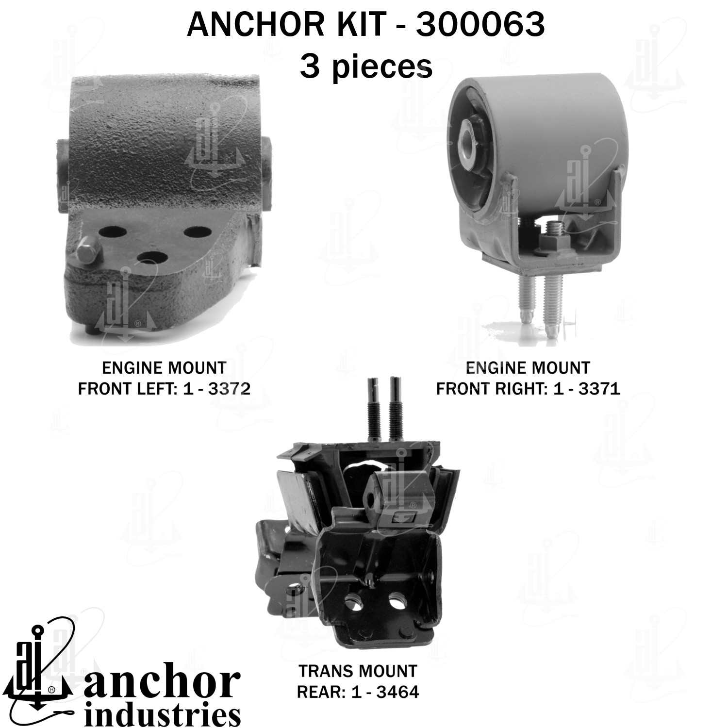 Anchor Engine Mount Kit 300063