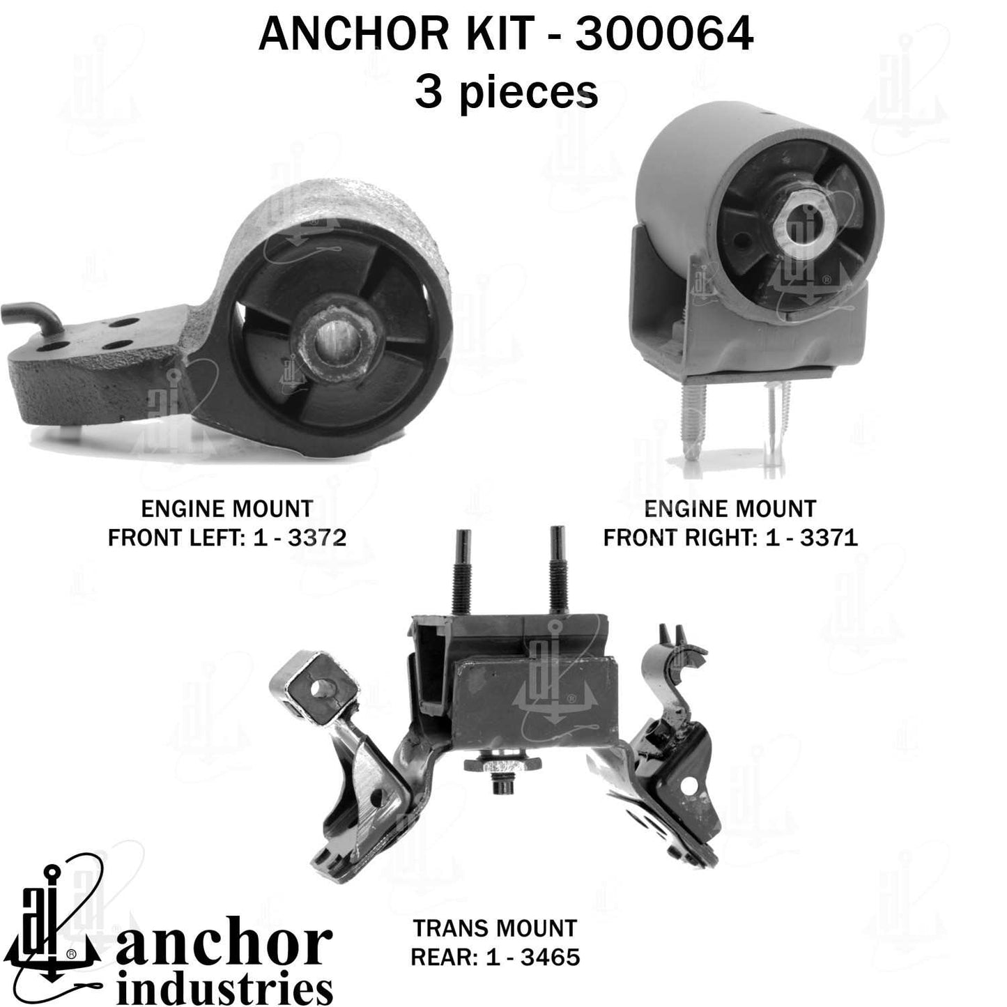 Anchor Engine Mount Kit 300064