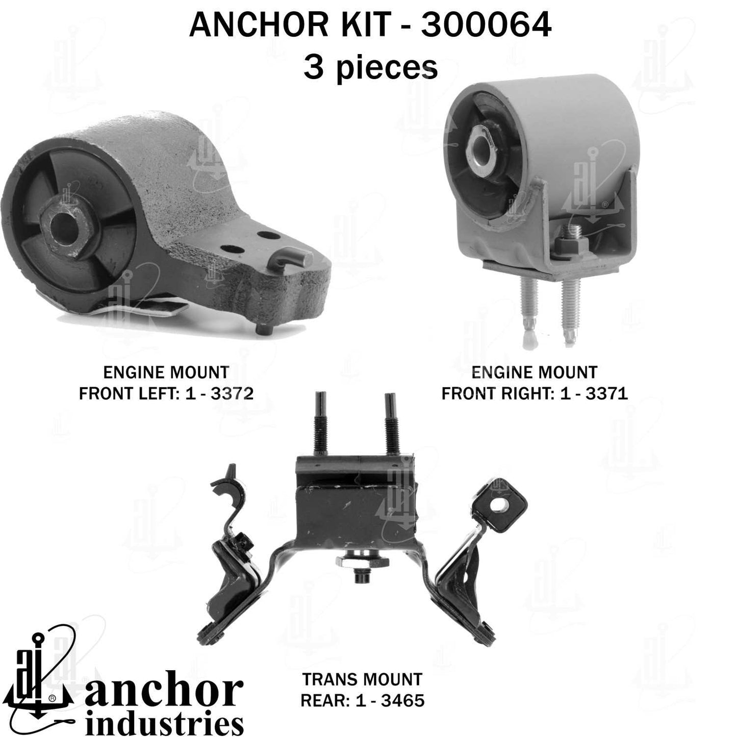 Anchor Engine Mount Kit 300064