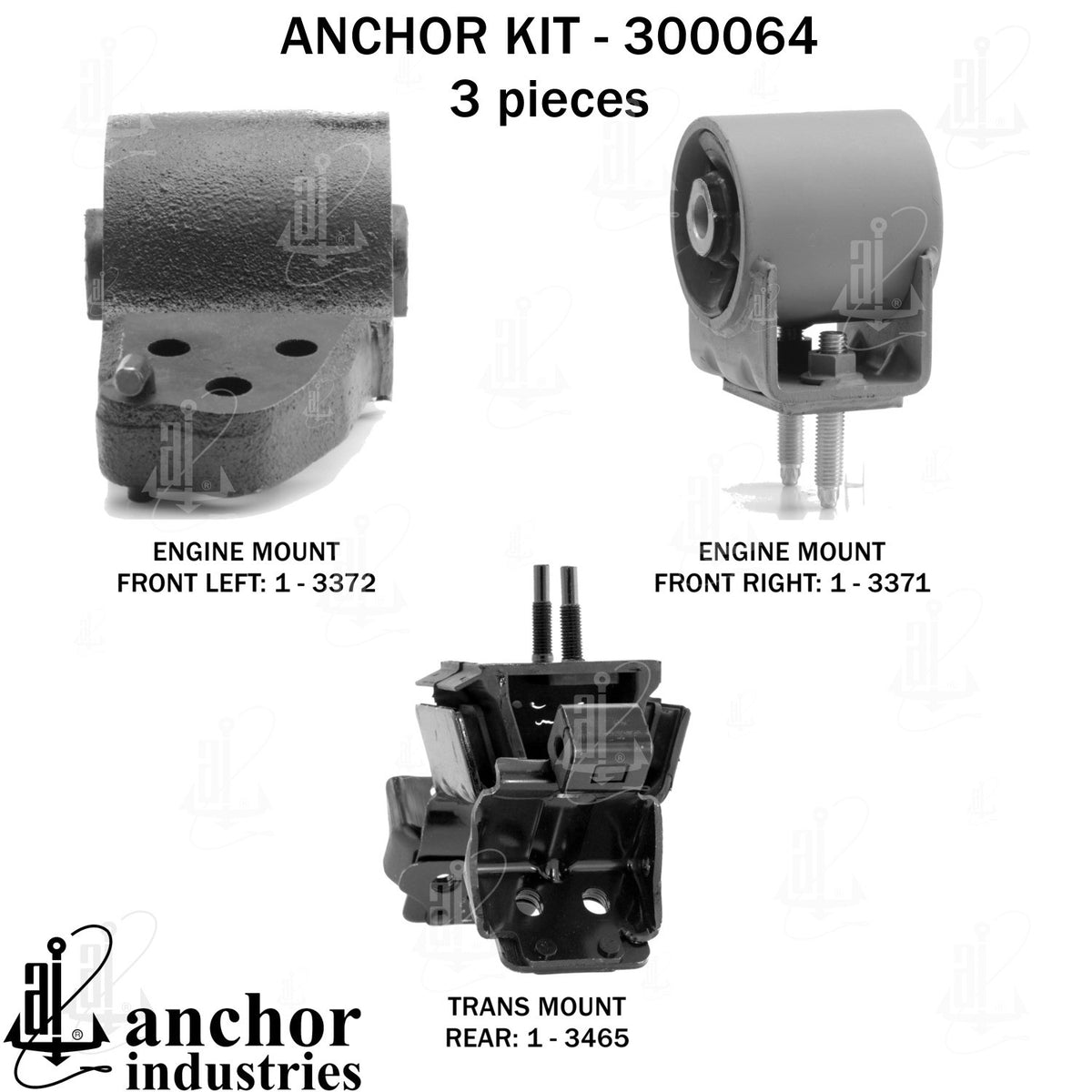 Anchor Engine Mount Kit 300064