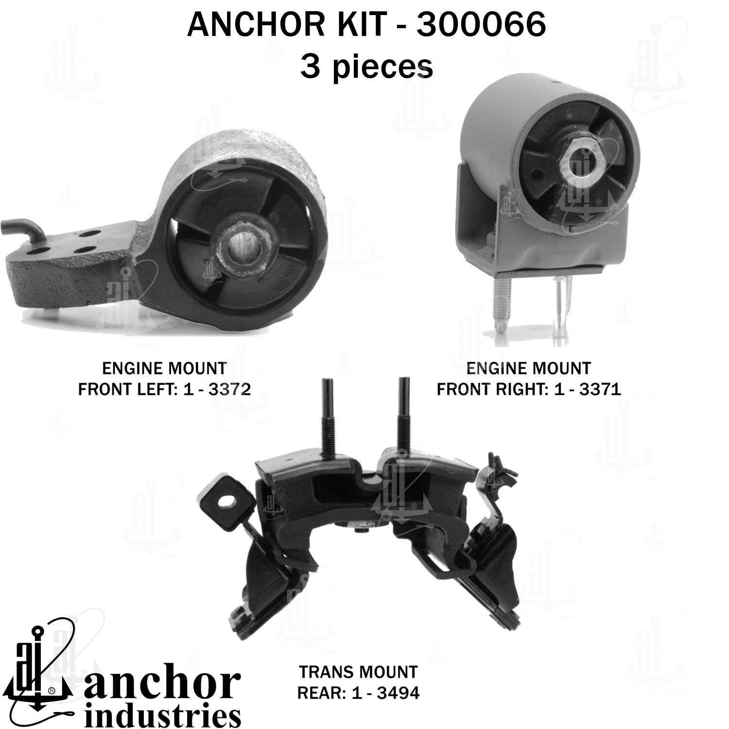 Anchor Engine Mount Kit 300066