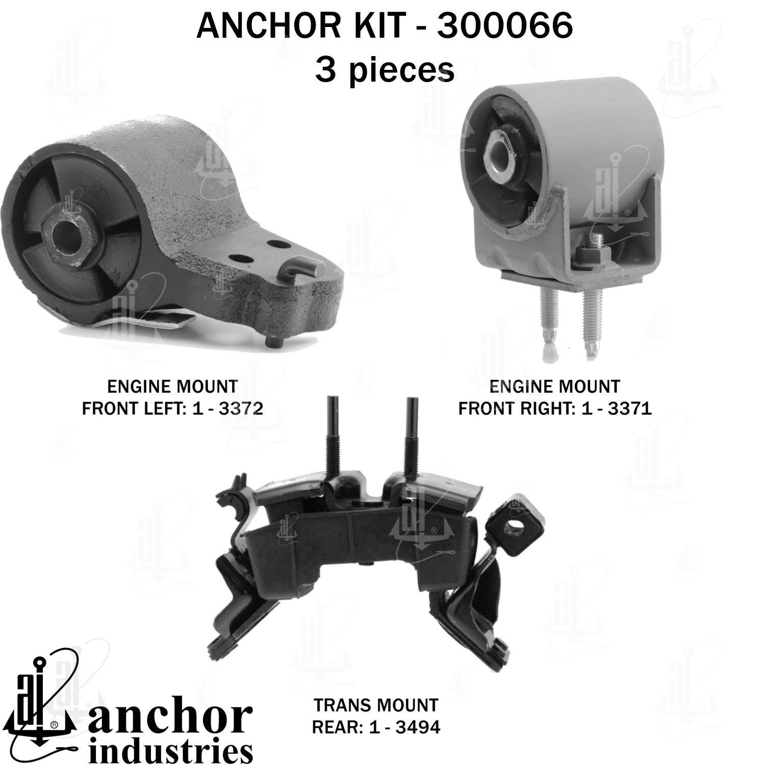 Anchor Engine Mount Kit 300066