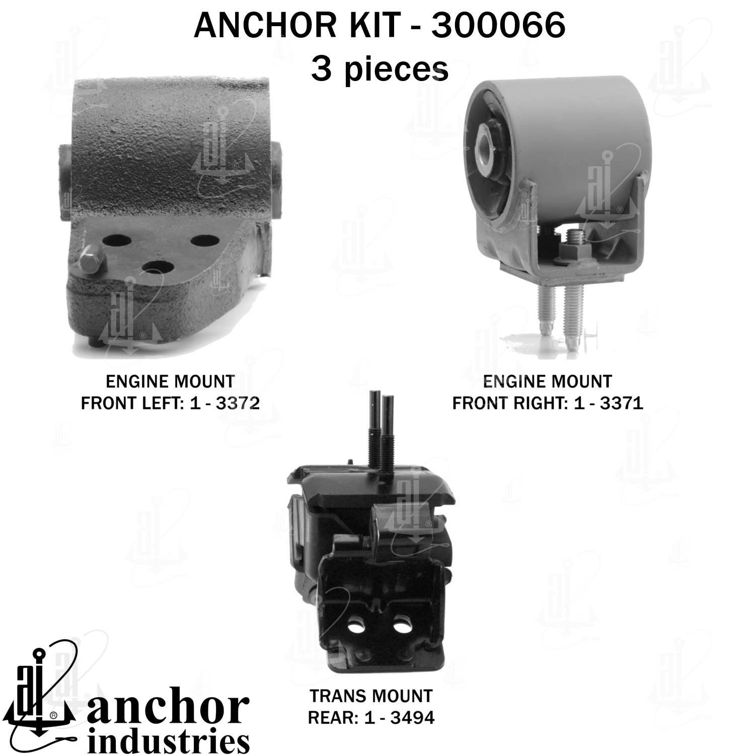 Anchor Engine Mount Kit 300066