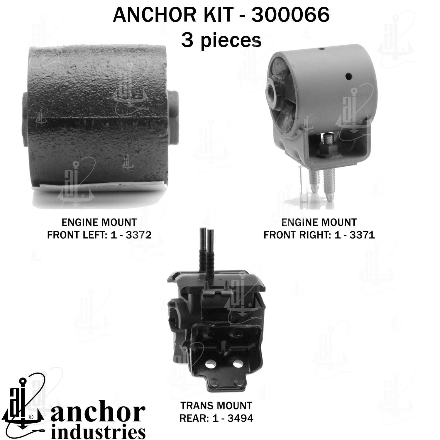 Anchor Engine Mount Kit 300066