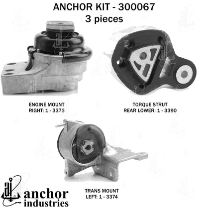 Anchor Engine Mount Kit 300067