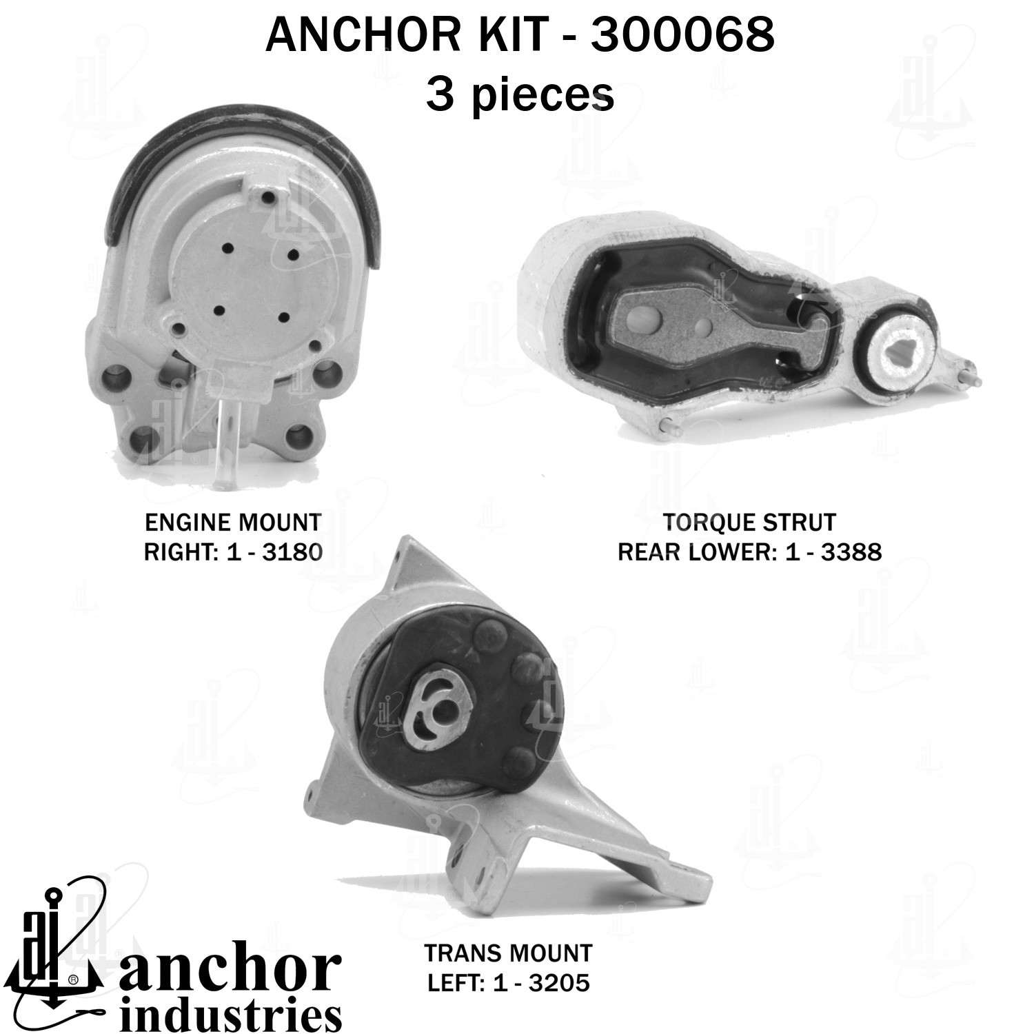 Anchor Engine Mount Kit 300068